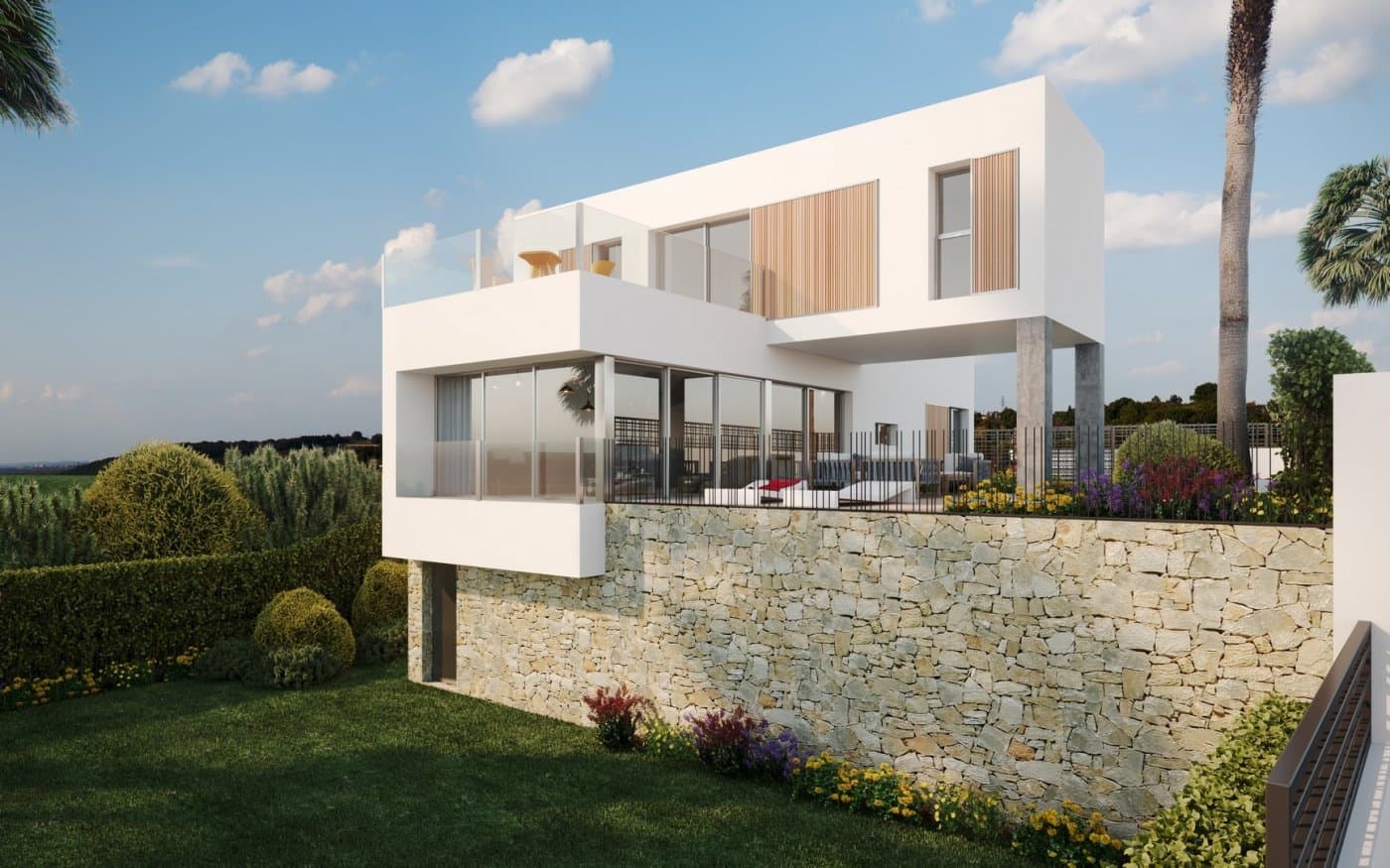 MODERNES DESIGN VILLAS MIT BLICK AUF DEN GOLFPLATZ LA FINCA