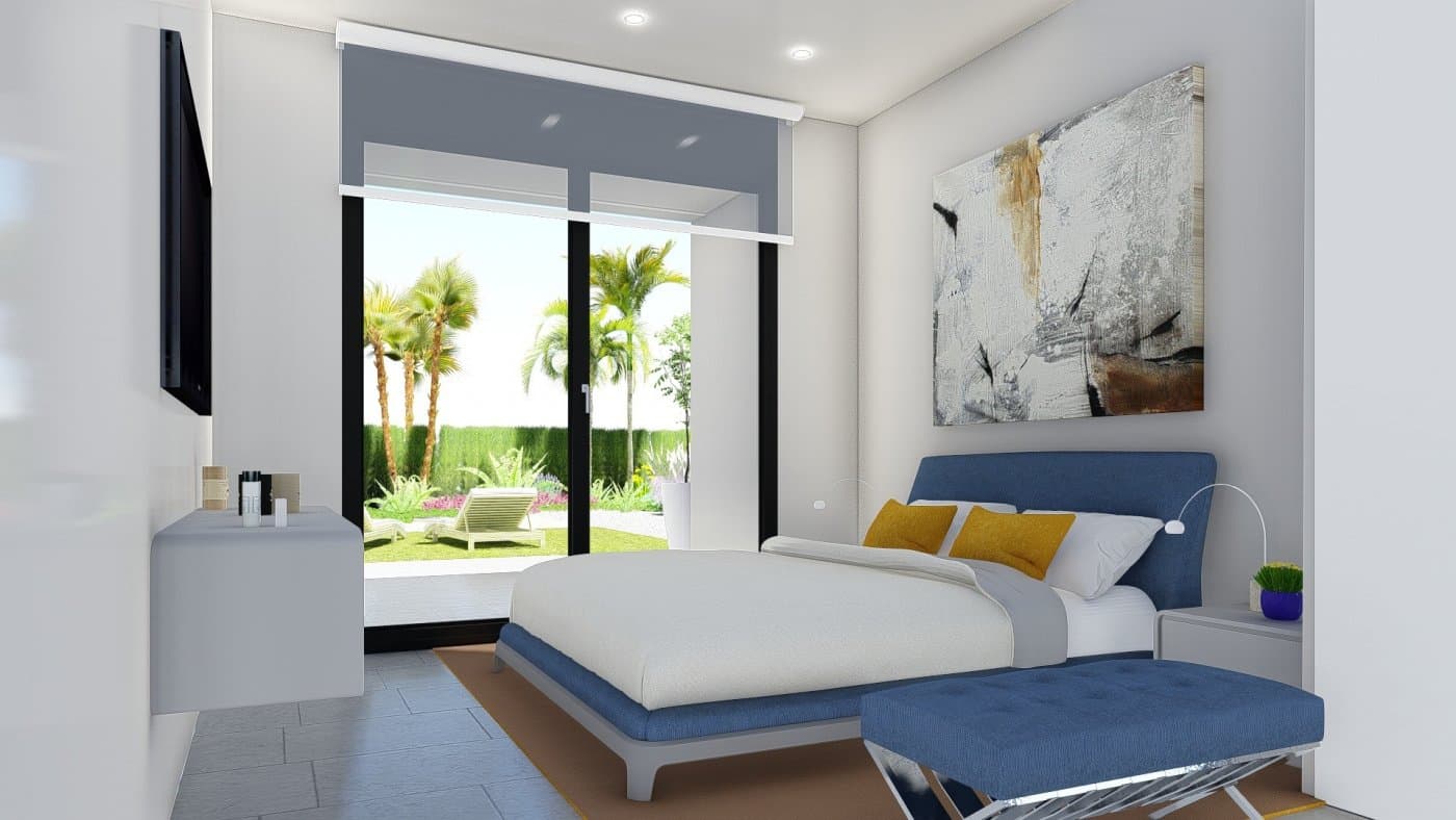 Neue Entwicklung, bestehend aus drei Arten von freistehenden Villen auf Parzellen von 545m Vorschau 6