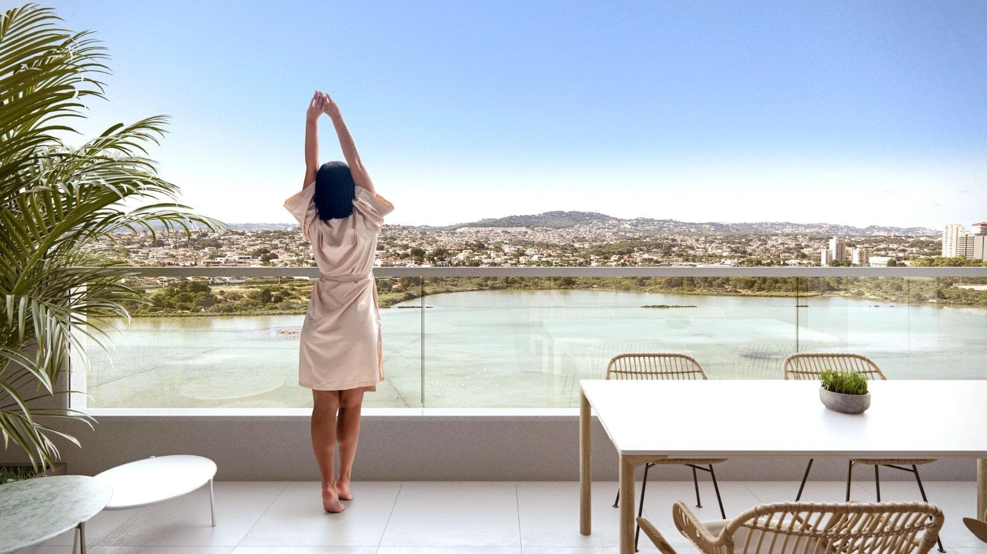 NEU GEBAUTE LUXURIÖSE PENTHOUSES MIT MEERBLICK IN CALPE Neubau Wohnanlage mit 1, 2 und 3 S Vorschau 4