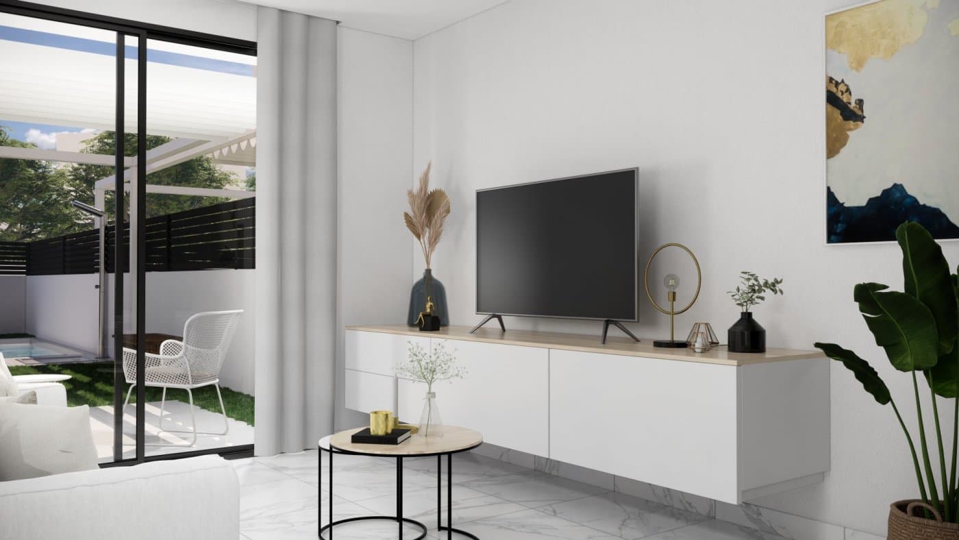 SCHÖNE 3-SCHLAFZIMMER-STADTHÄUSER MIT SCHWIMMBAD UND SOLARIUM IN ROJALES Neue Entwicklung  Vorschau 3