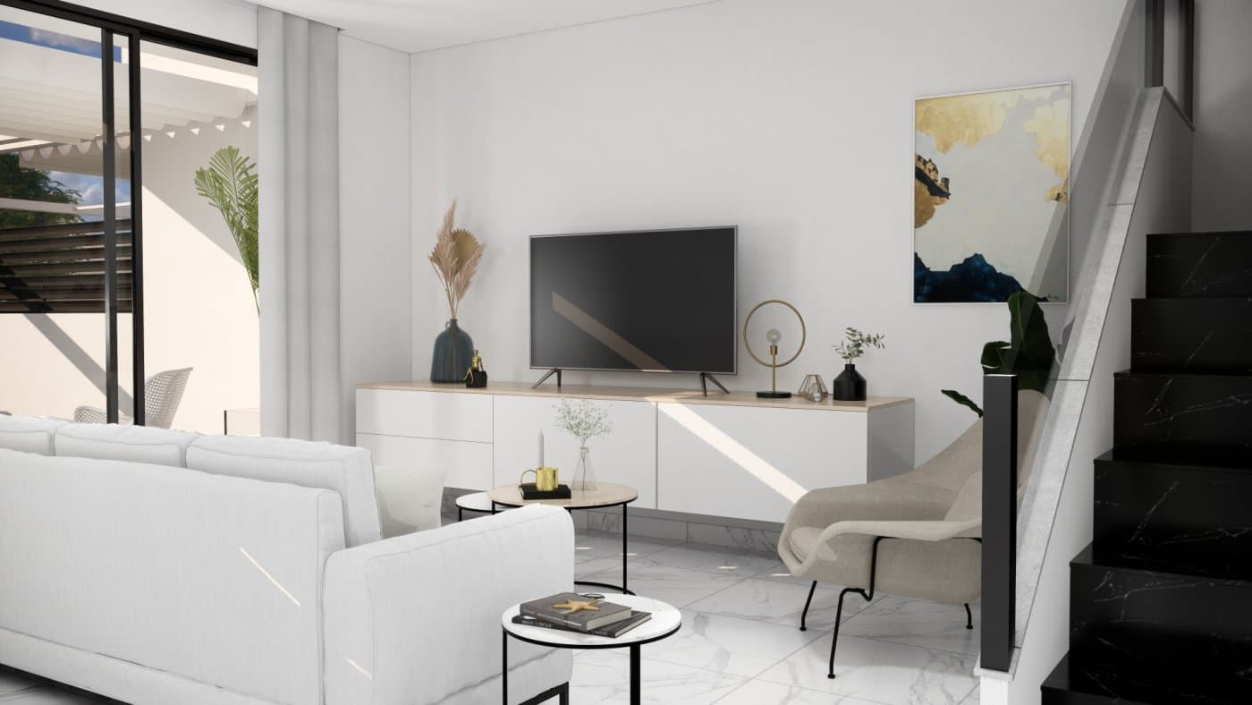 SCHÖNE 3-SCHLAFZIMMER-STADTHÄUSER MIT SCHWIMMBAD UND SOLARIUM IN ROJALES Neue Entwicklung  Vorschau 6