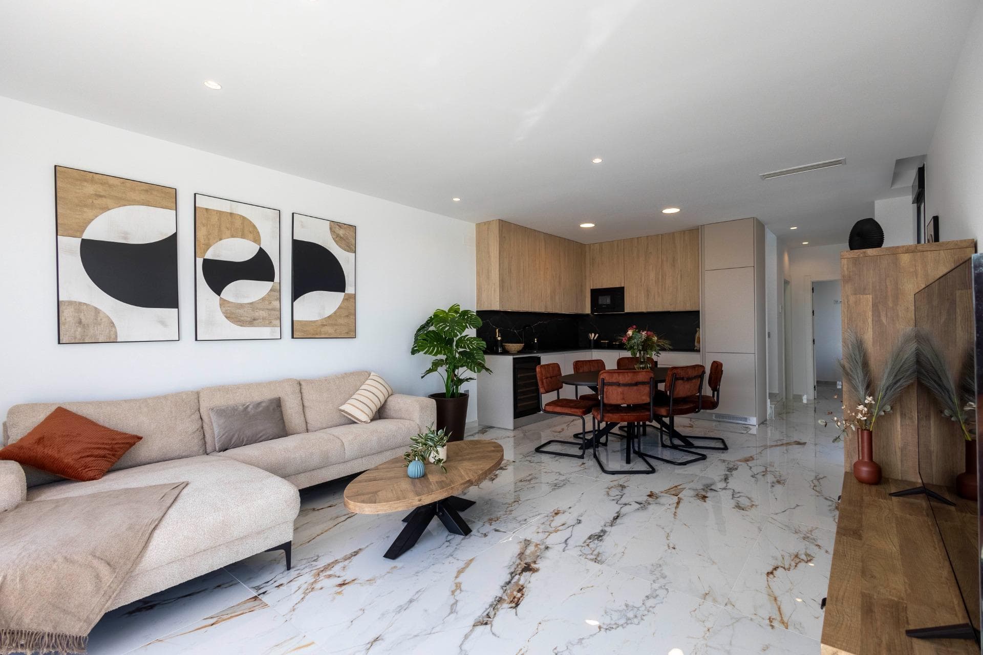 NEUBAU-VILLEN IN PILAR DE LA HORADADA AM GOLFPLATZ Neubau eines exklusiven und luxuriösen  Vorschau 2