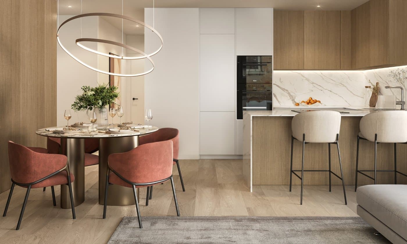 3-ZIMMER-WOHNUNG IN EINEM EMBLEMATISCHEN GEBÄUDE IN CALPE, IN DER NÄHE DES MEERES UND DER  Vorschau 3