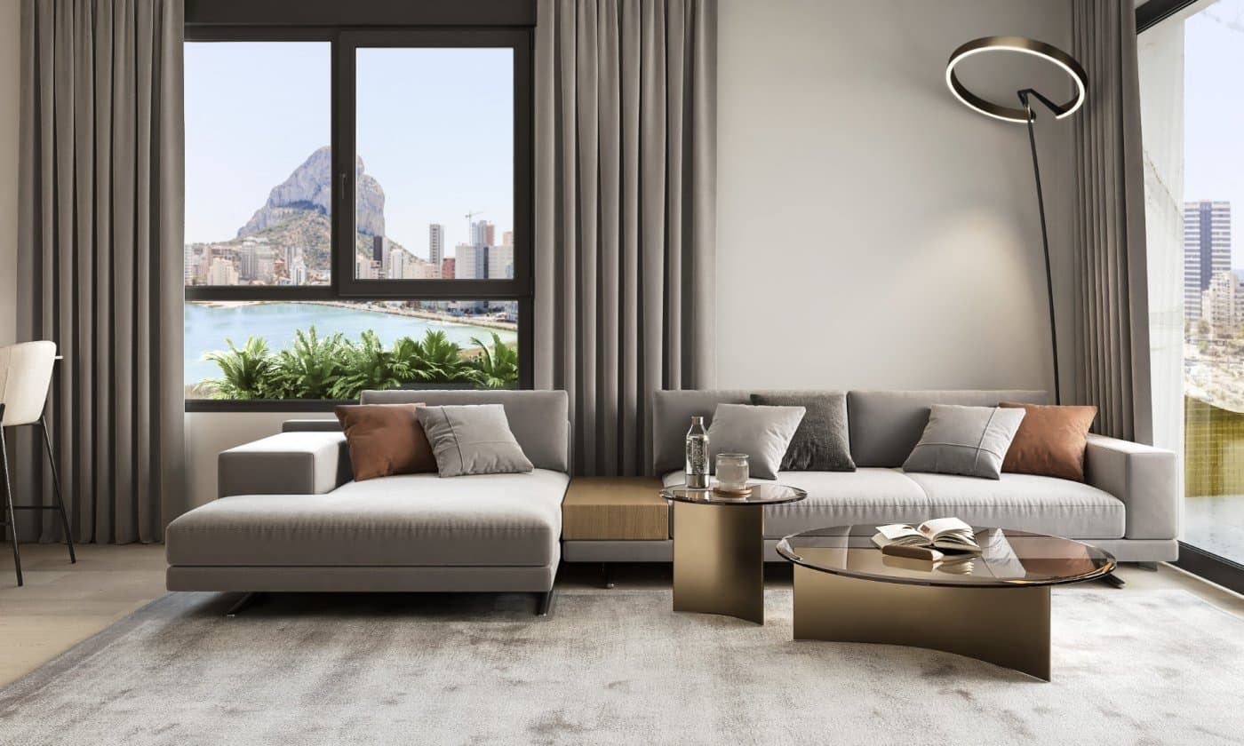 3-ZIMMER-WOHNUNG IN EINEM EMBLEMATISCHEN GEBÄUDE IN CALPE, IN DER NÄHE DES MEERES UND DER  Vorschau 6