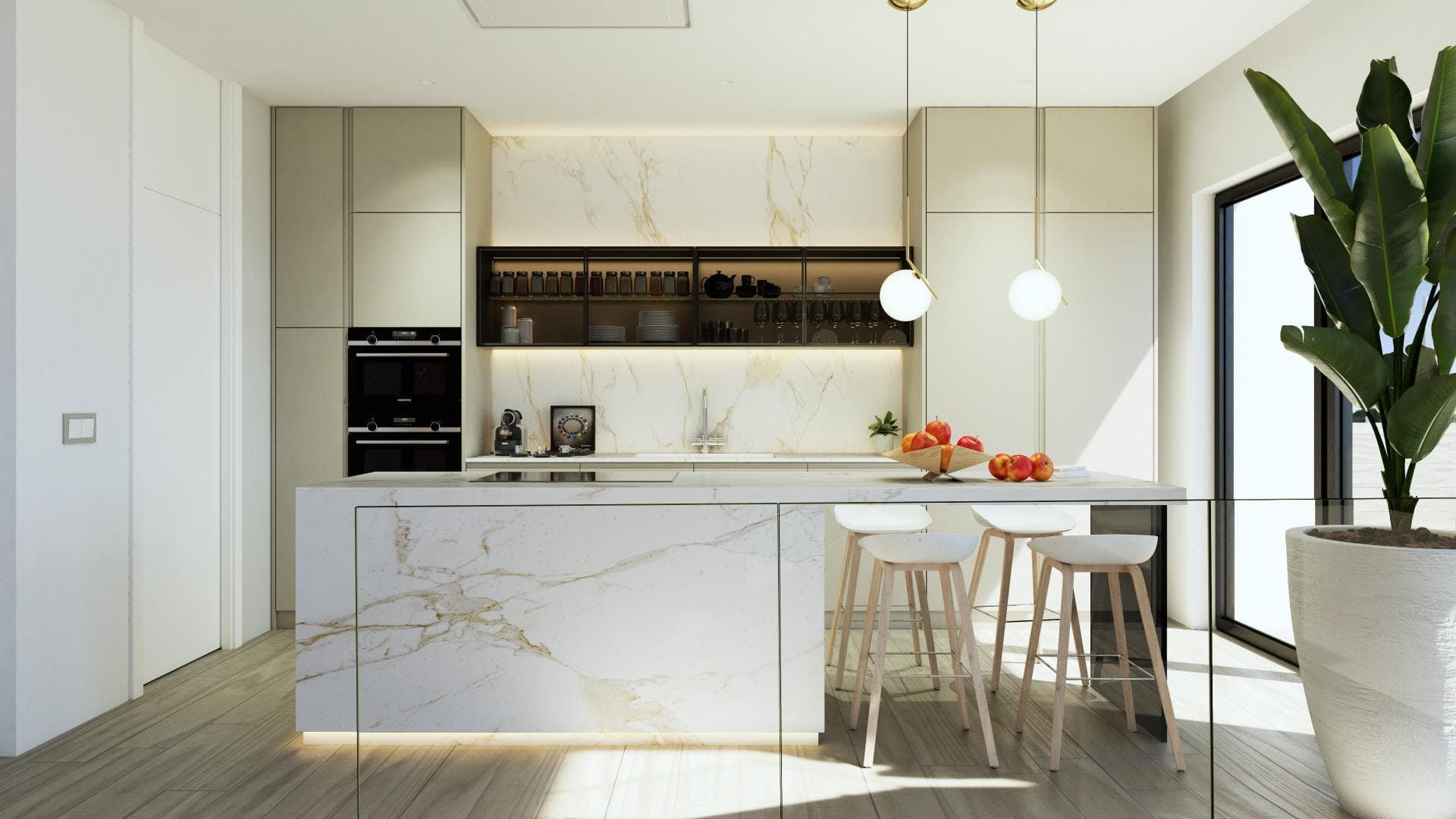 LUXURIÖSE NEUBAUVILLEN IN FINESTRAT MIT MEERBLICK Luxusvillen in einem Neubau-Wohnkomplex  Vorschau 6