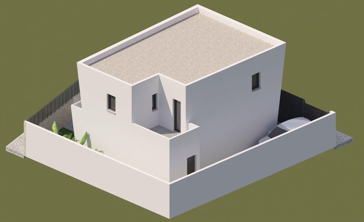 NEUE FREISTEHENDE VILLA, MODERNER STIL, 3 SCHLAFZIMMERN UND PRIVATER POOL IN BENIJOFAR (AL Vorschau 5