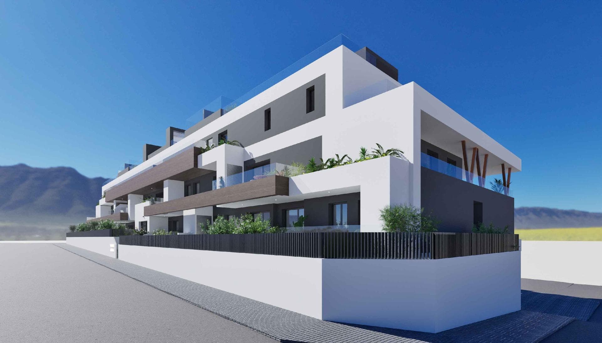 MODERNE ERDGESCHOSSWOHNUNG MIT GARTEN IN BENIJÓFAR(ALICANTE) Einzigartiges Projekt in eine