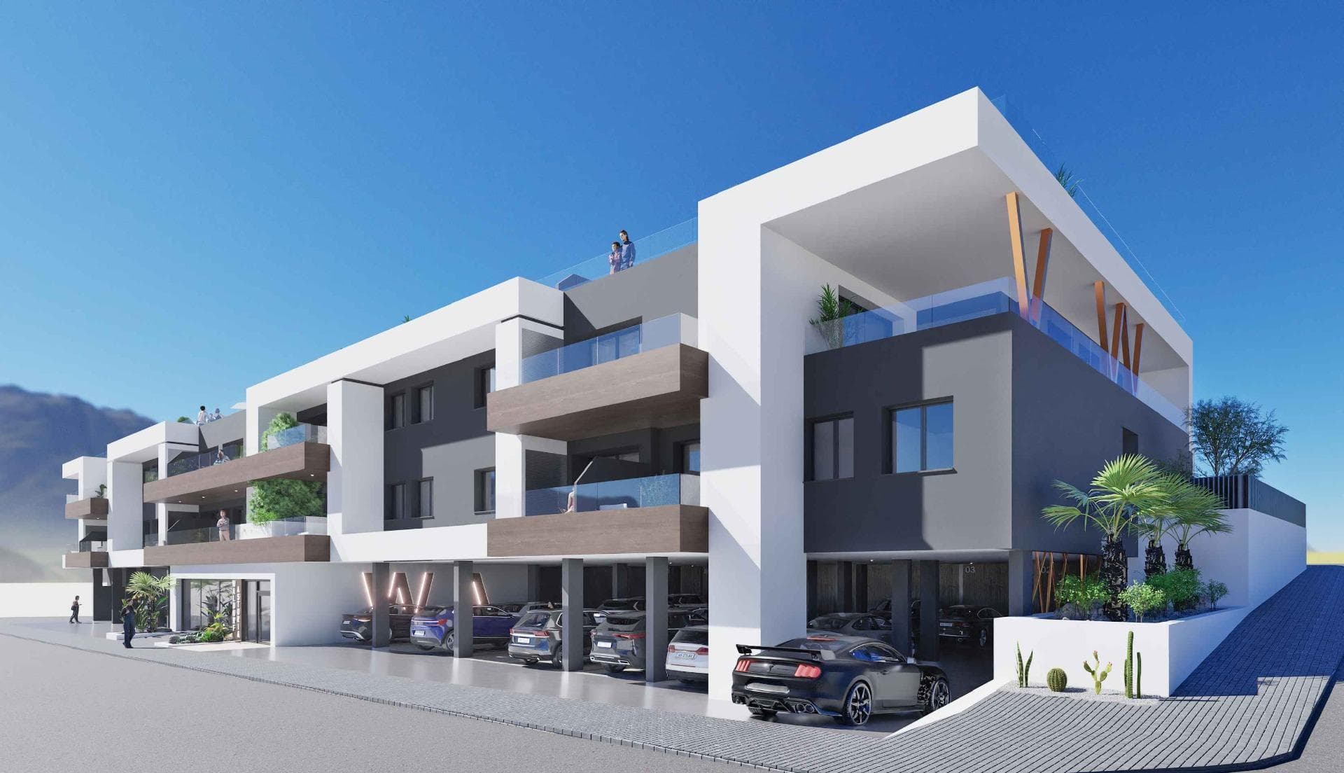 MODERNE ERDGESCHOSSWOHNUNG MIT GARTEN IN BENIJÓFAR(ALICANTE) Einzigartiges Projekt in eine Vorschau 2