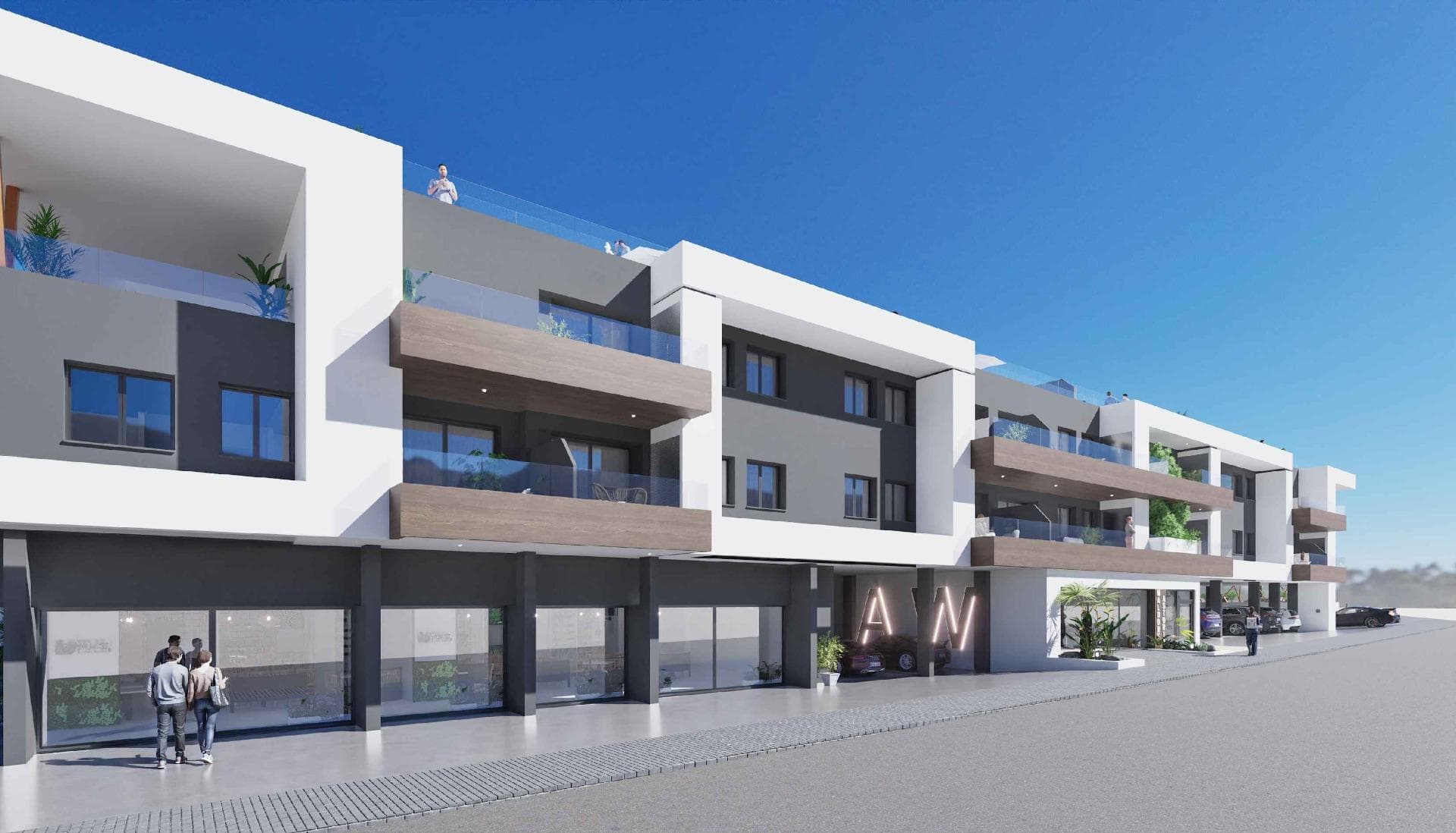 MODERNE ERDGESCHOSSWOHNUNG MIT GARTEN IN BENIJÓFAR(ALICANTE) Einzigartiges Projekt in eine Vorschau 3