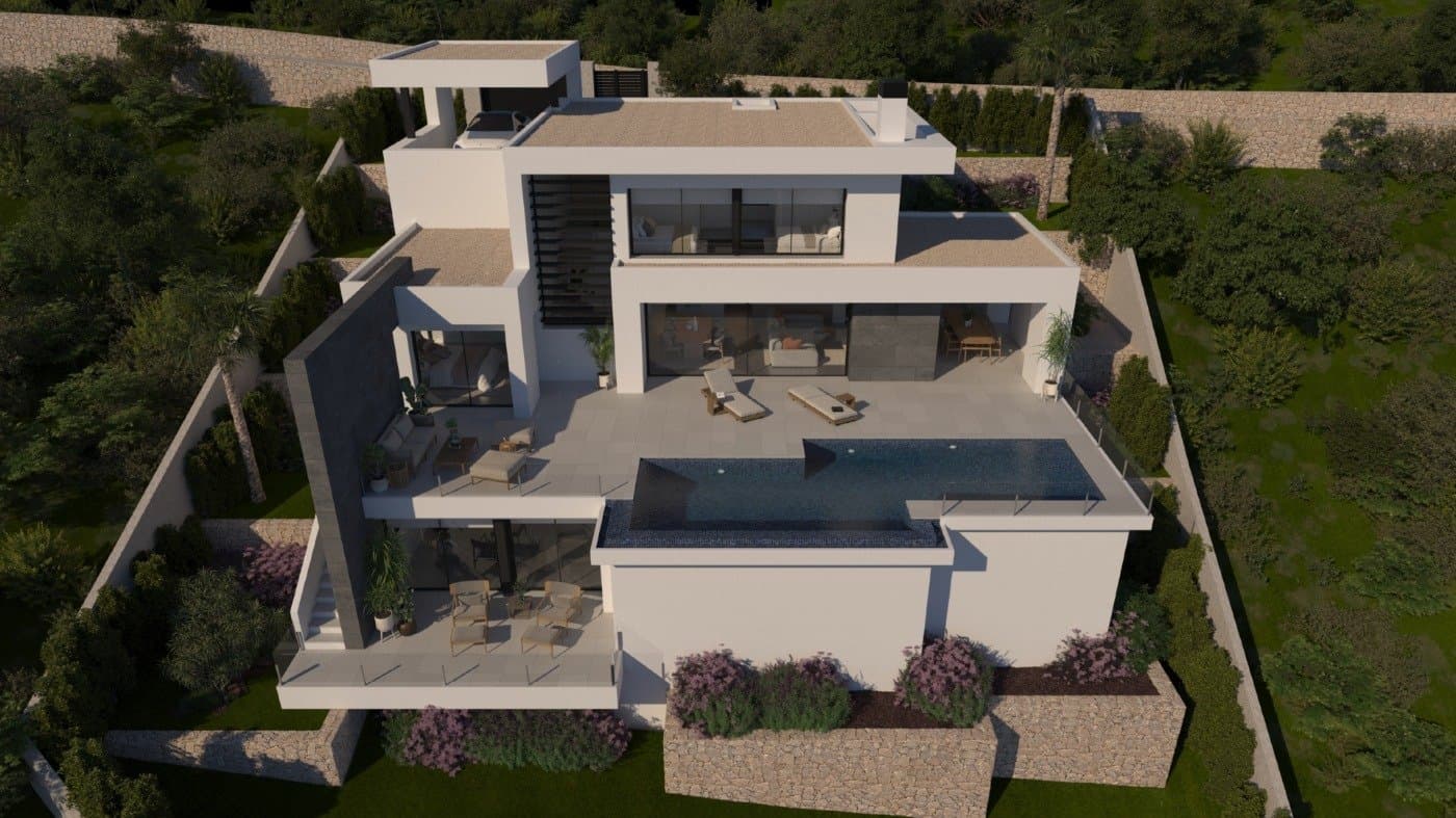 NEUBAU VILLA MIT MEERBLICK IN CUMBRE DEL SOL Neubau Luxusvilla mit privatem Pool und Meerb Vorschau 5