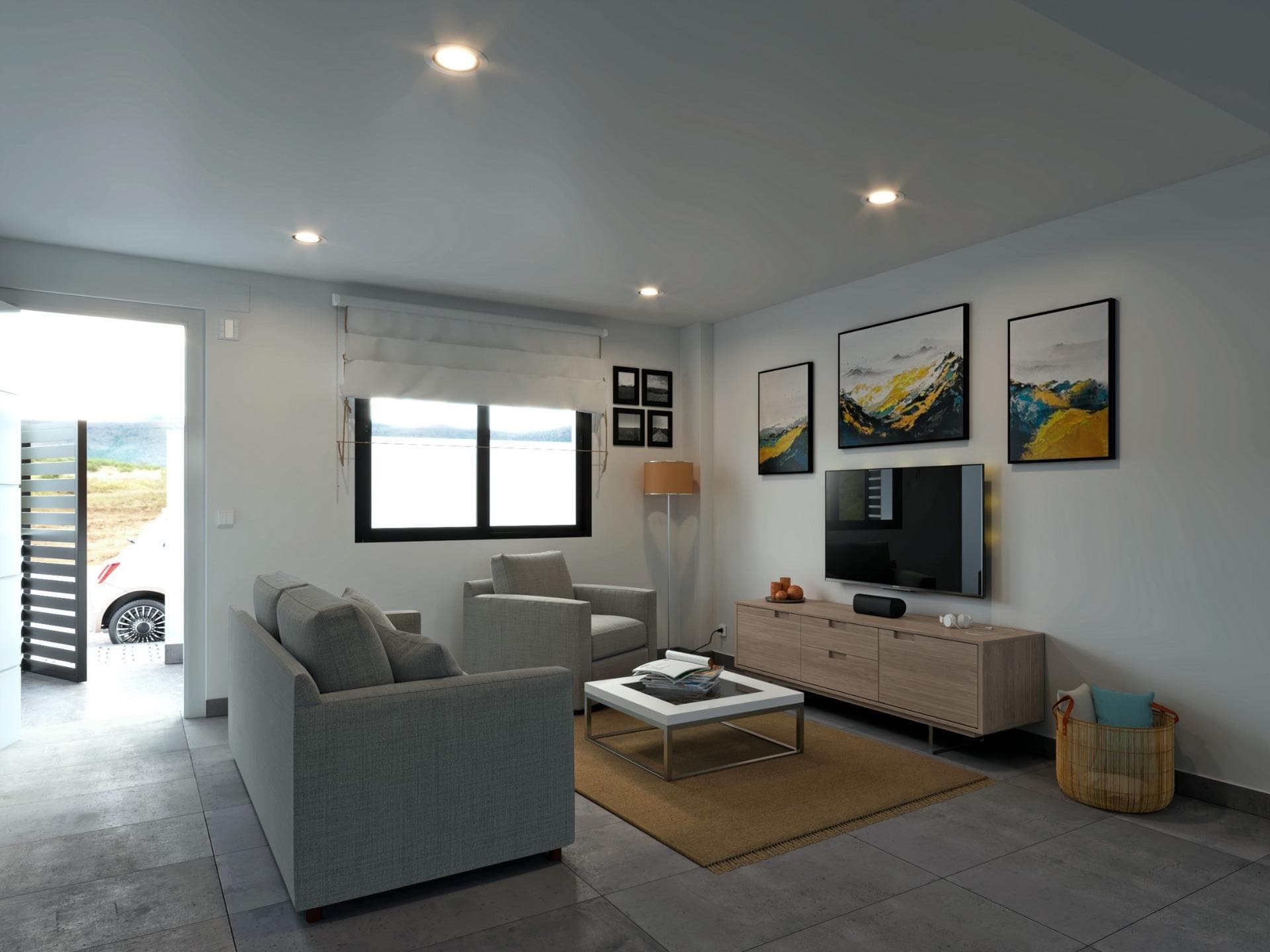 NEUBAU VILLA MIT 4 SCHLAFZIMMERN IN LOS BELONES, LA MANGA MAR MENOR Luxuriöser Neubaukompl Vorschau 2