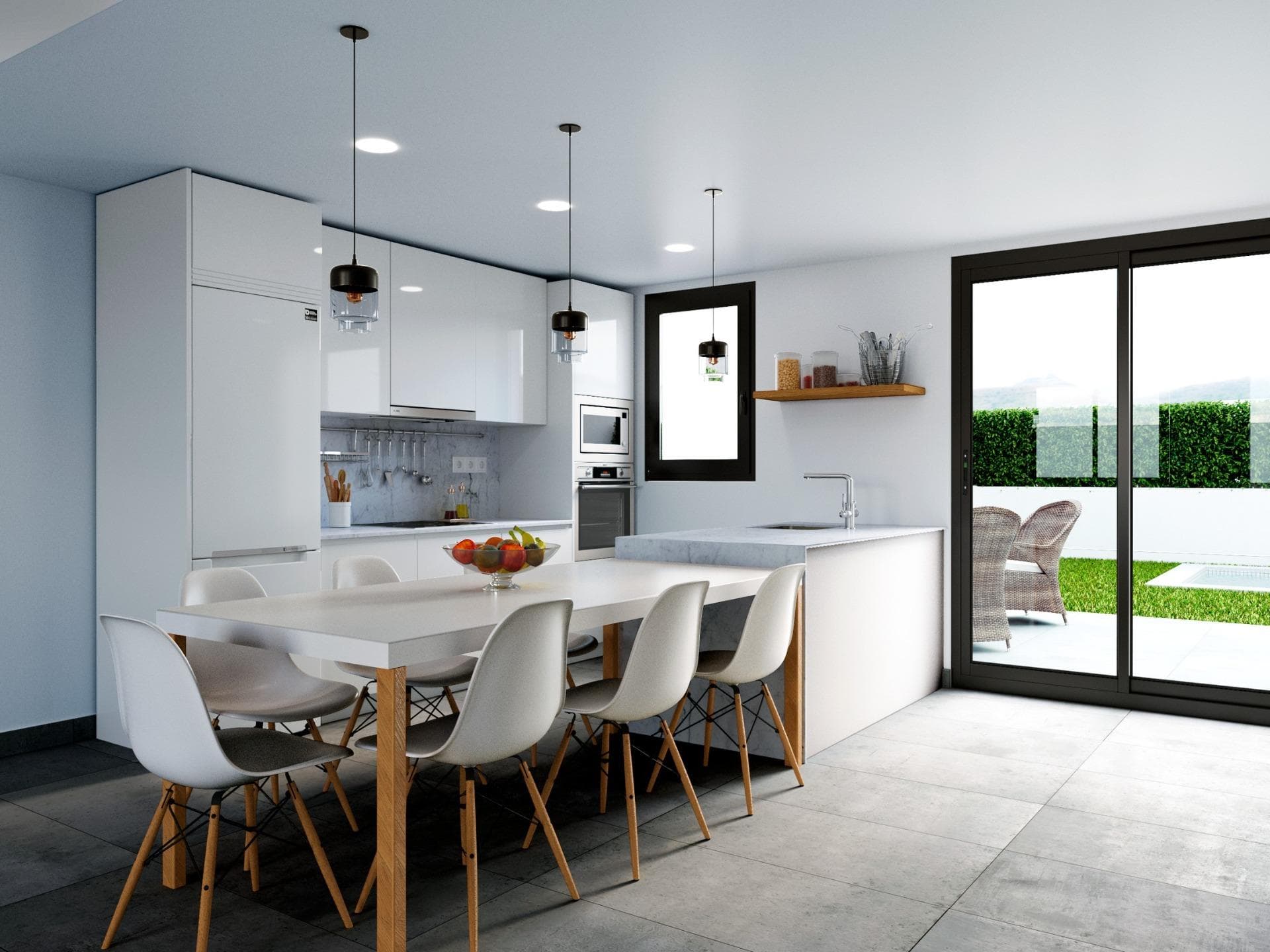 NEUBAU VILLA MIT 4 SCHLAFZIMMERN IN LOS BELONES, LA MANGA MAR MENOR Luxuriöser Neubaukompl Vorschau 3