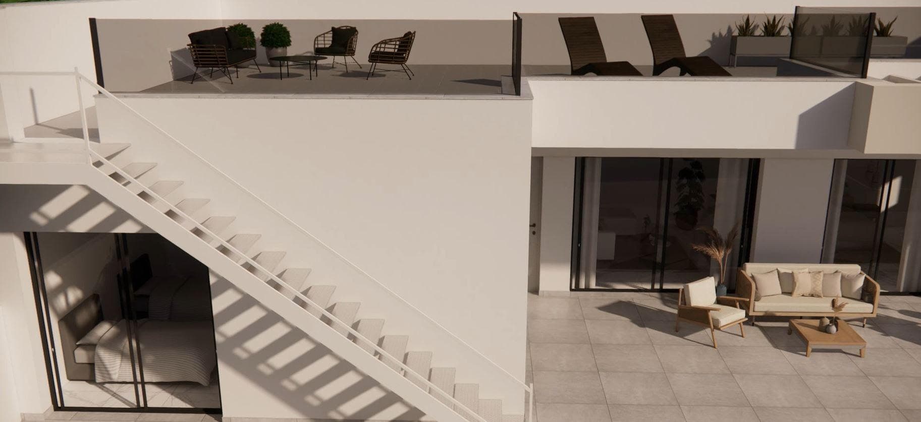 NEUBAU EINER EBENERDIGEN VILLA IN LOS MONTESINOS Neubau-Boutique-Projekt von 7 einstöckige Vorschau 6