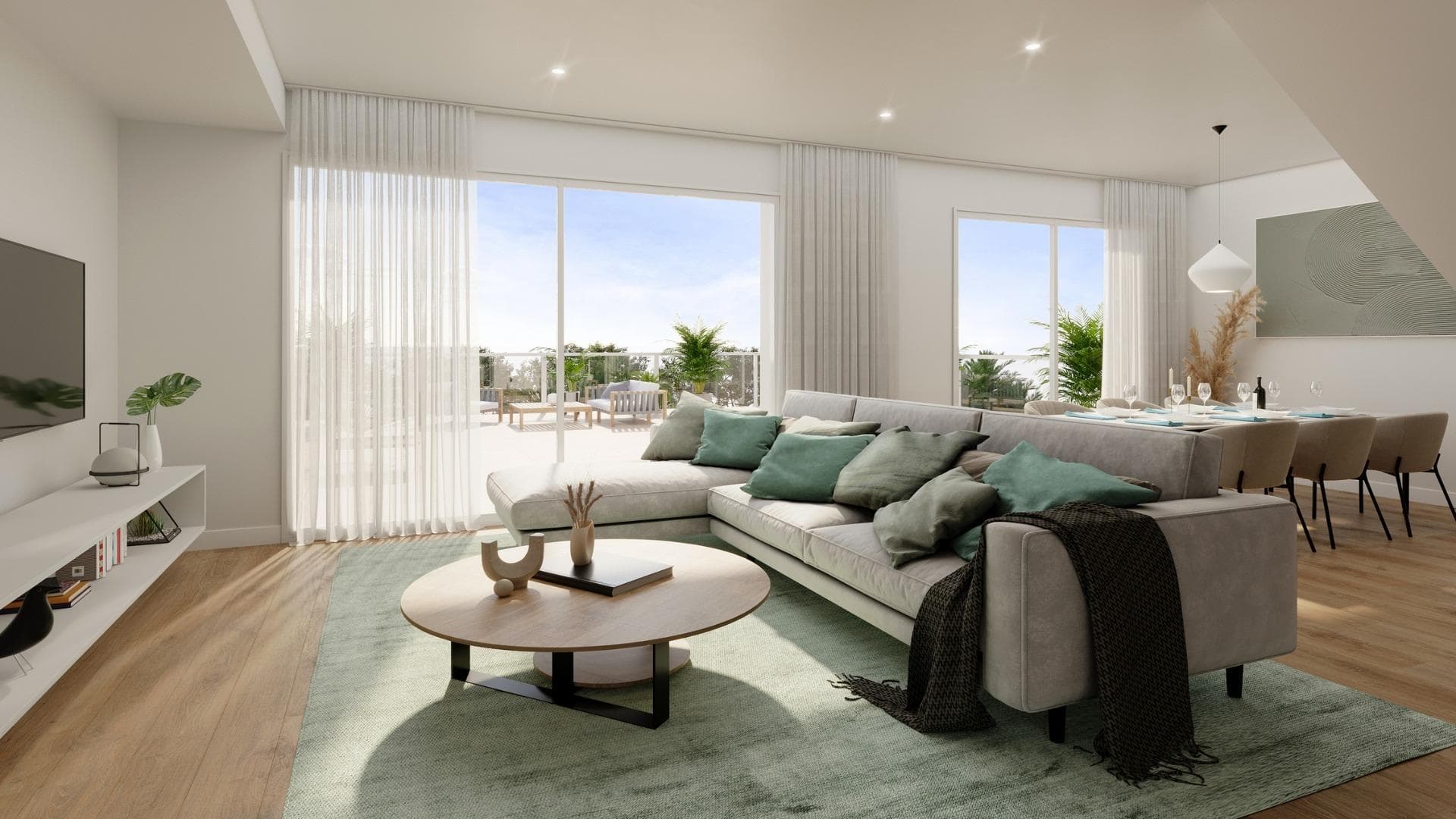 PRÄCHTIGER NEUBAU EINES PENTHOUSE-DUPLEX MIT 3 SCHLAFZIMMERN IN ALENDA GOLF, ALICANTE Priv Vorschau 3