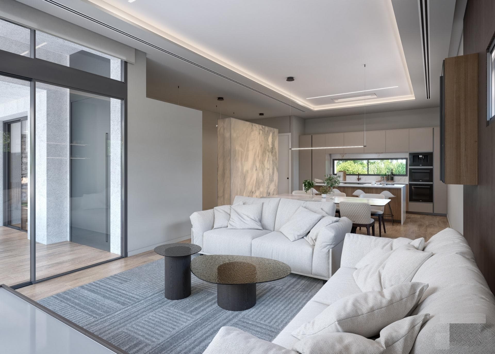 HERRLICHE 3 SCHLAFZIMMER-VILLA IN PRIVATEM KOMPLEX IN DER REGION MURCIA Neubau von Villen  Vorschau 3