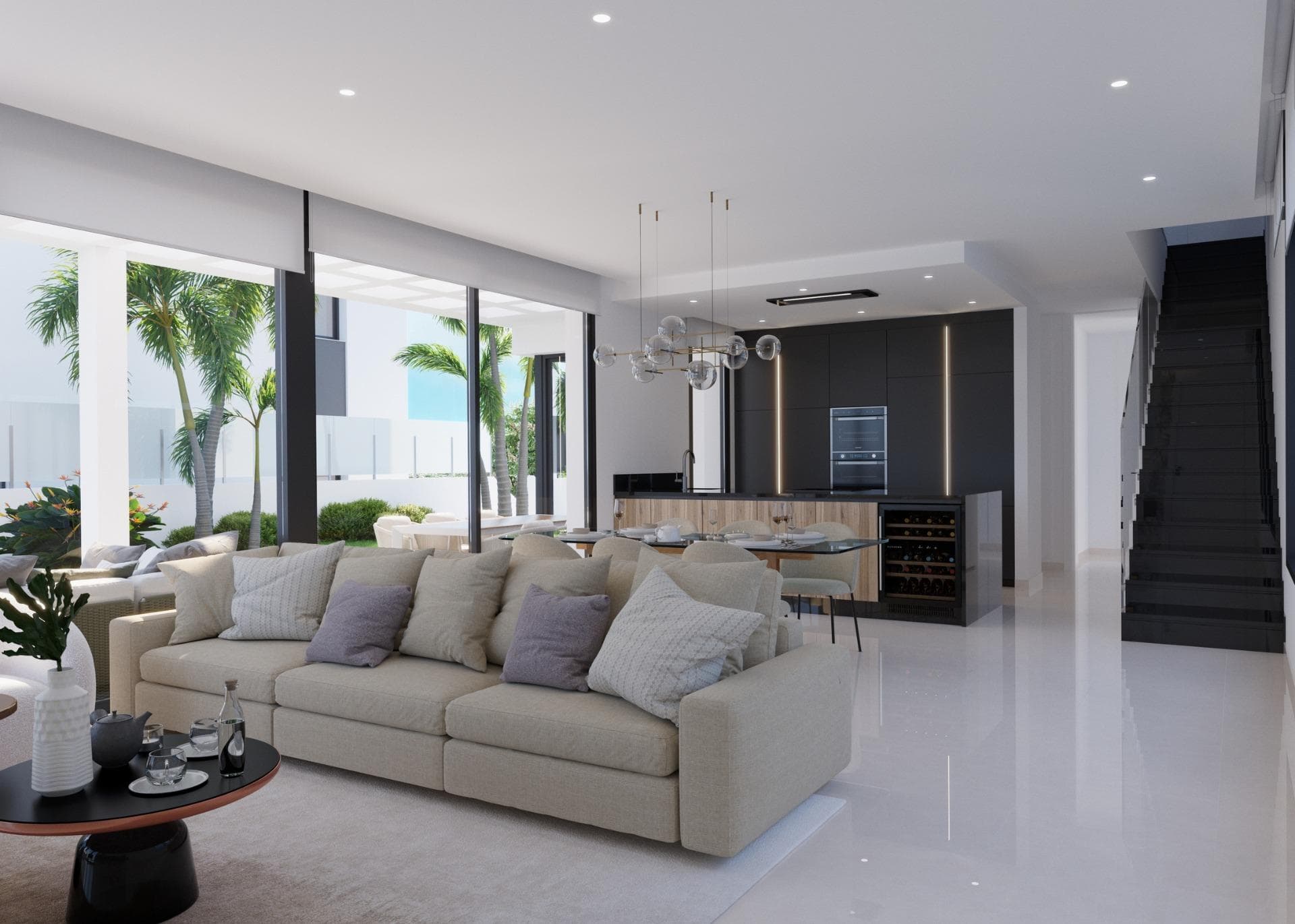 NEUBAU VILLA MIT 3 SCHLAFZIMMERN UND ATEMBERAUBENDEM BLICK AUF DAS MEER IN FINESTRAT Neuba Vorschau 3