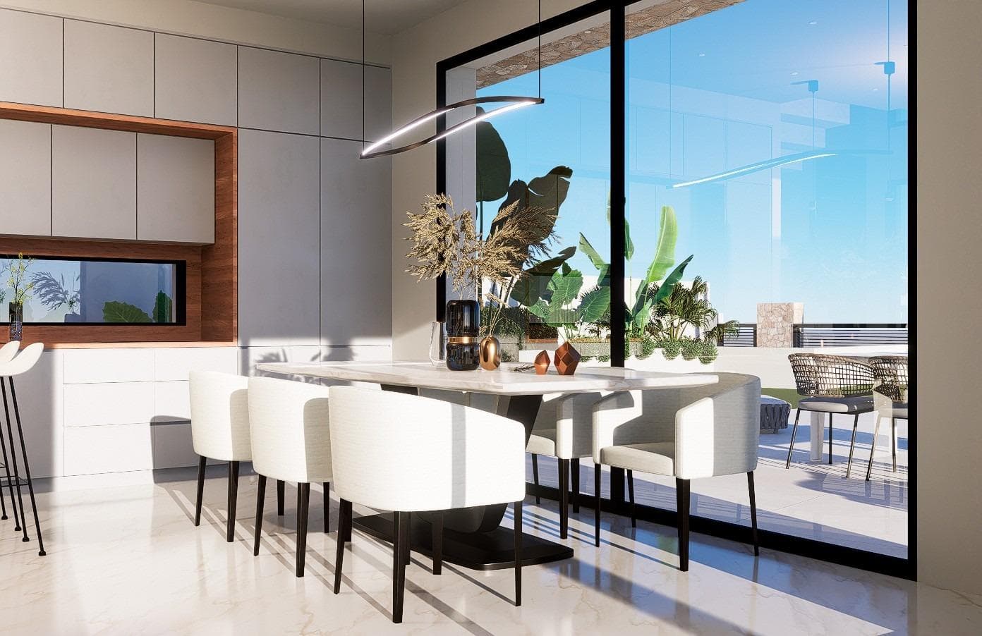 PRÄCHTIGE NEUBAU 3 SCHLAFZIMMER VILLA IN FINESTRAT Neubau von Villen in Balcon de Finestra Vorschau 4