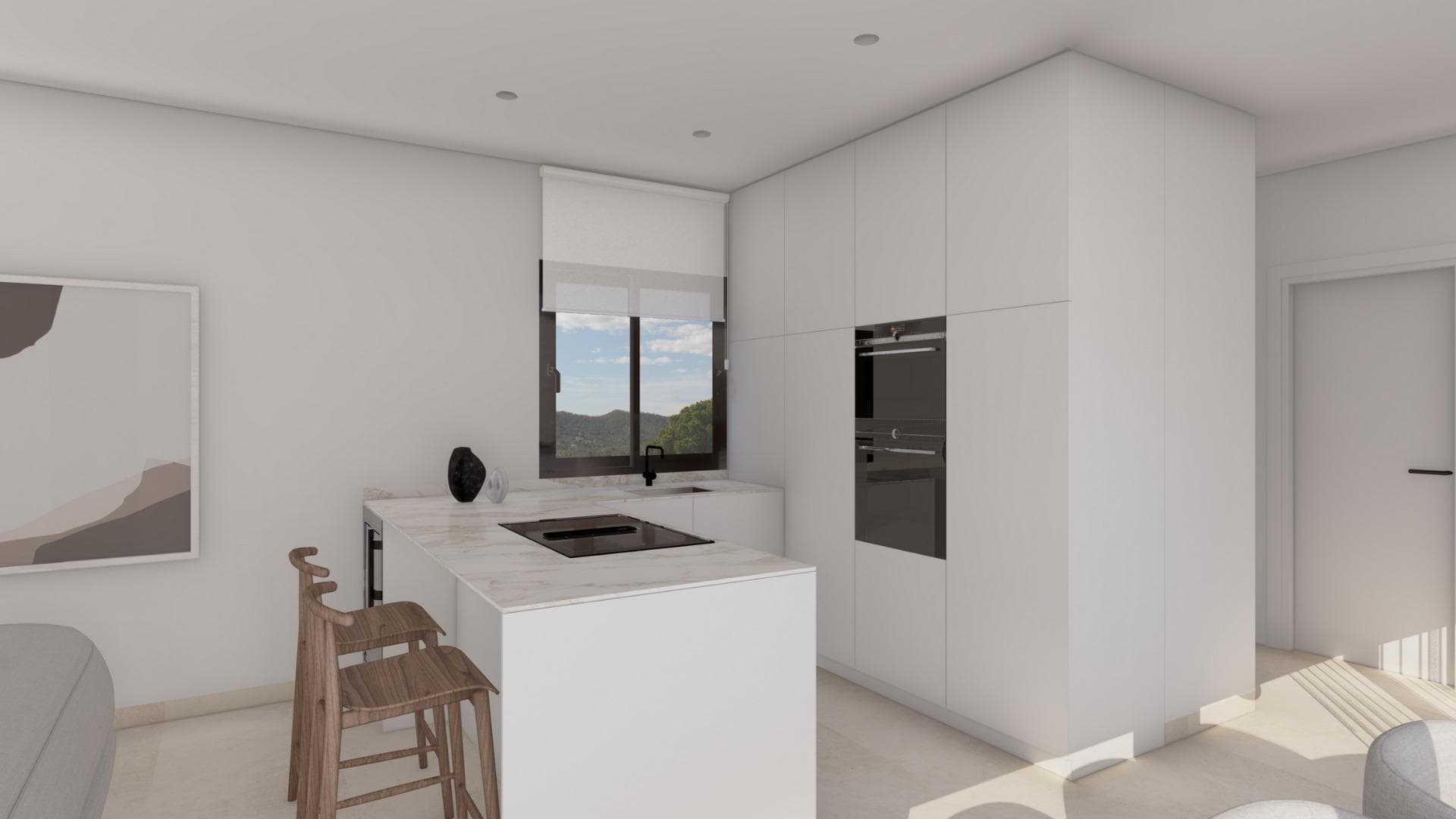 Villa zu verkaufen mit privatem Pool in Finestrat-Alicante Entdecken Sie eine atemberauben Vorschau 5