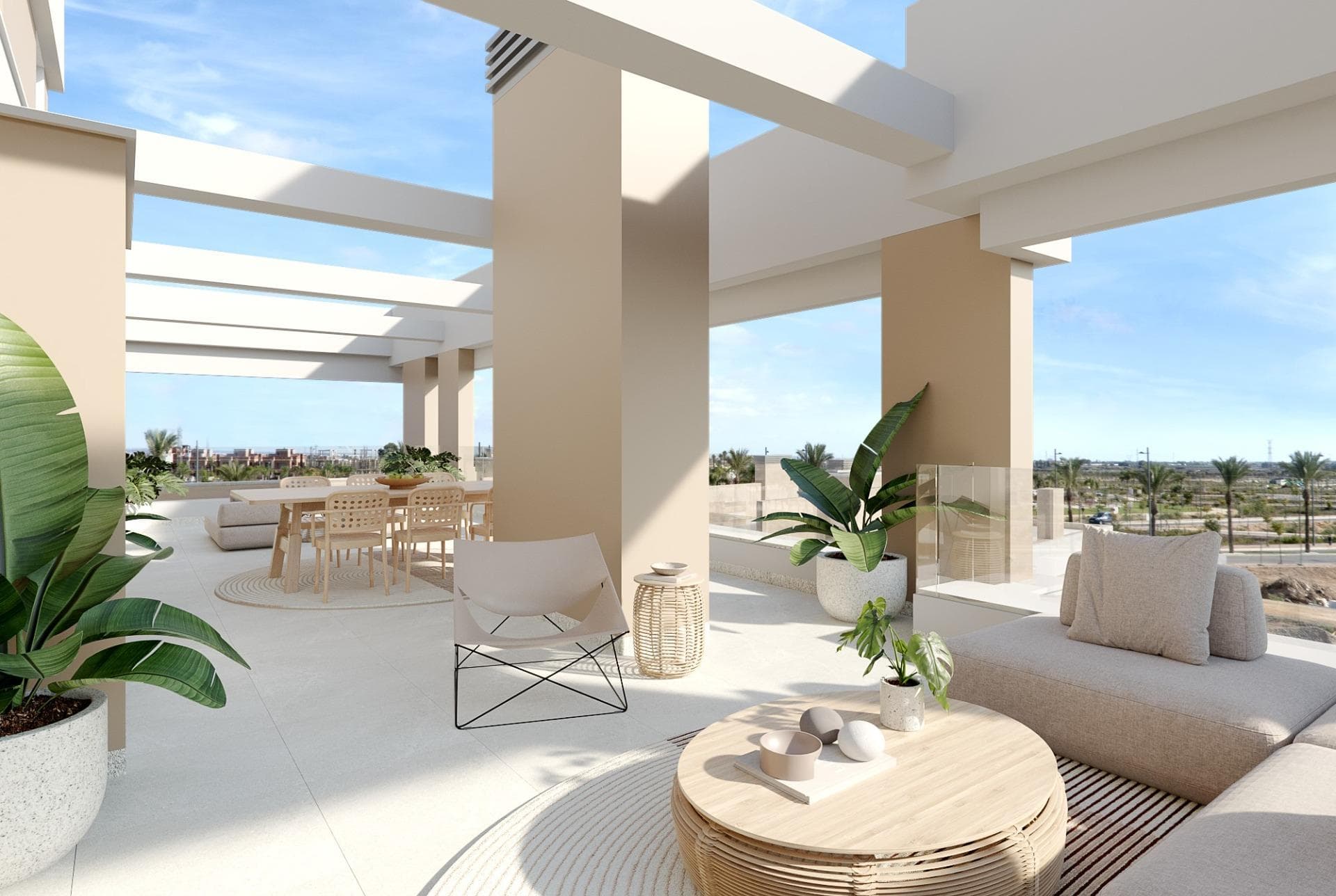 Penthouse mit 3 Schlafzimmern in einer exklusiven Anlage in der Nähe des Mar Menor Strande