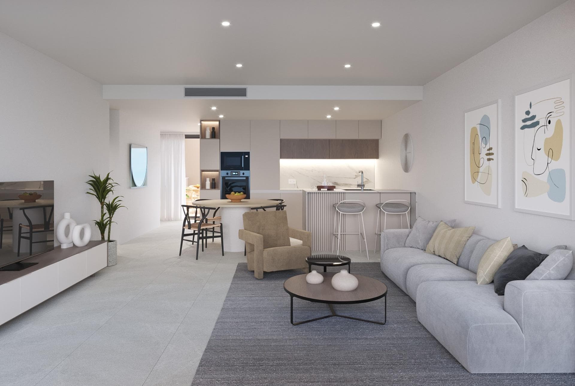 Penthouse mit 3 Schlafzimmern in einer exklusiven Anlage in der Nähe des Mar Menor Strande Vorschau 3