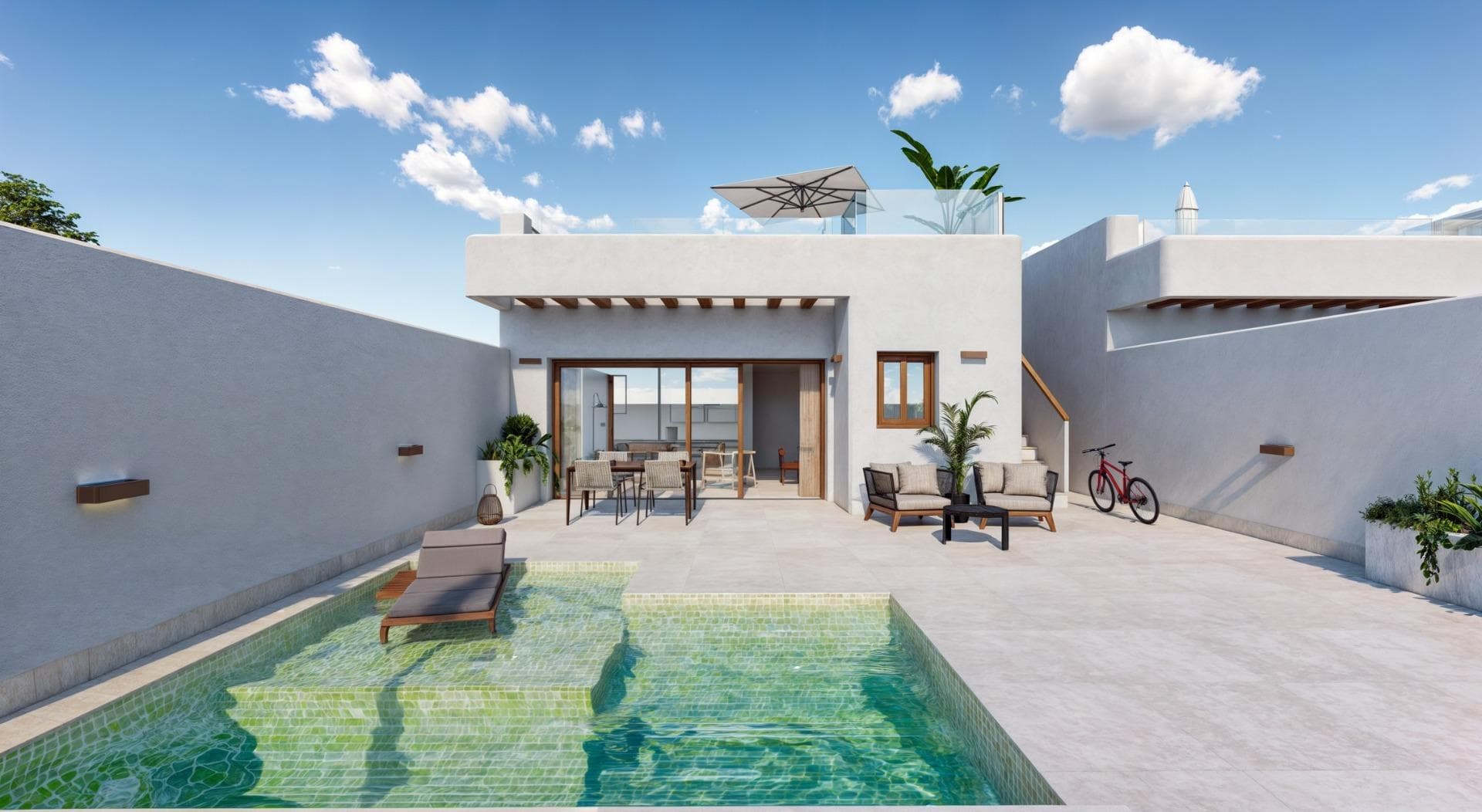 2-Schlafzimmer-Villa mit privatem Pool in Torre-Pacheco, Murcia zu verkaufen Entdecken Sie Vorschau 6