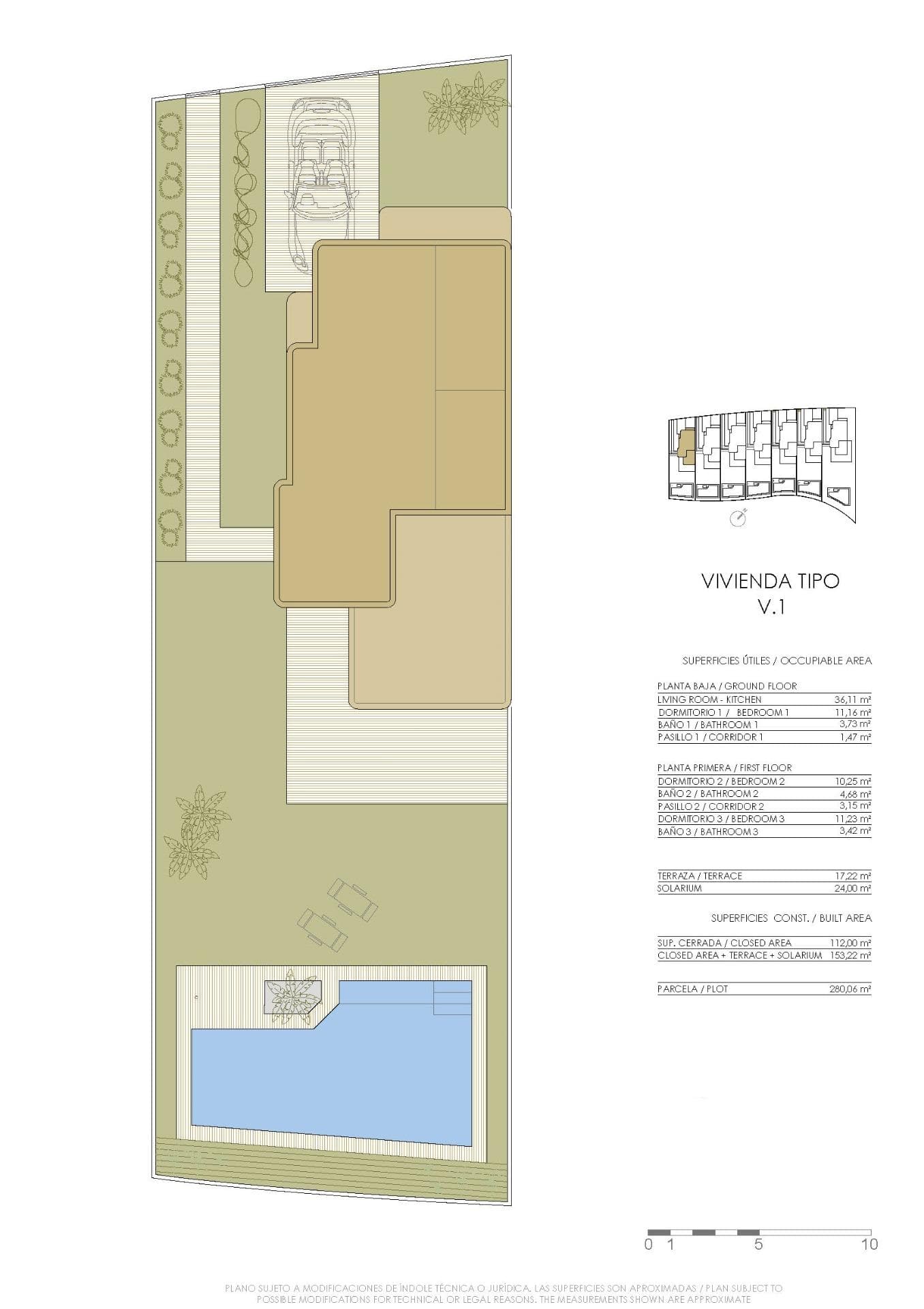 3-Schlafzimmer Villa in erster Linie Golf zu verkaufen in Pilar de la Horadada Vorschau 5