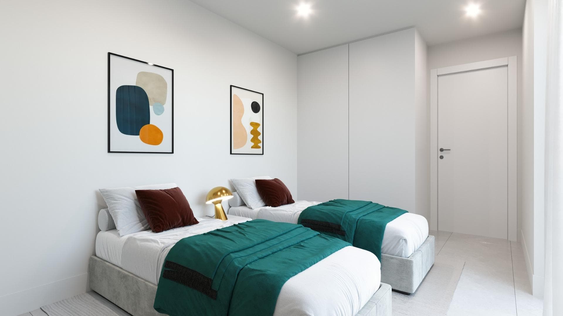 Neu gebaute moderne Villa mit privatem Pool und in Strandnähe in Los Alcazares Luxuriöses  Vorschau 6