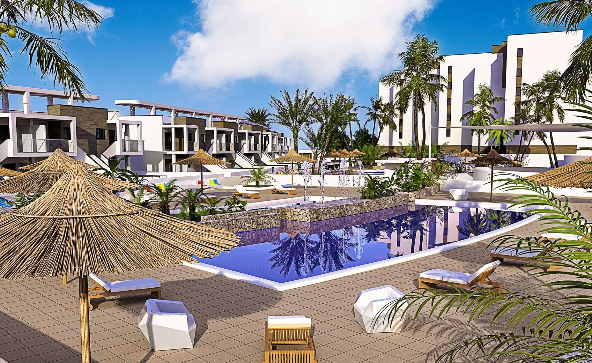 3 Schlafzimmer Penthouse zu verkaufen in Mil Palmeras Das Anwesen besteht aus 3 Schlafzimm Vorschau 2