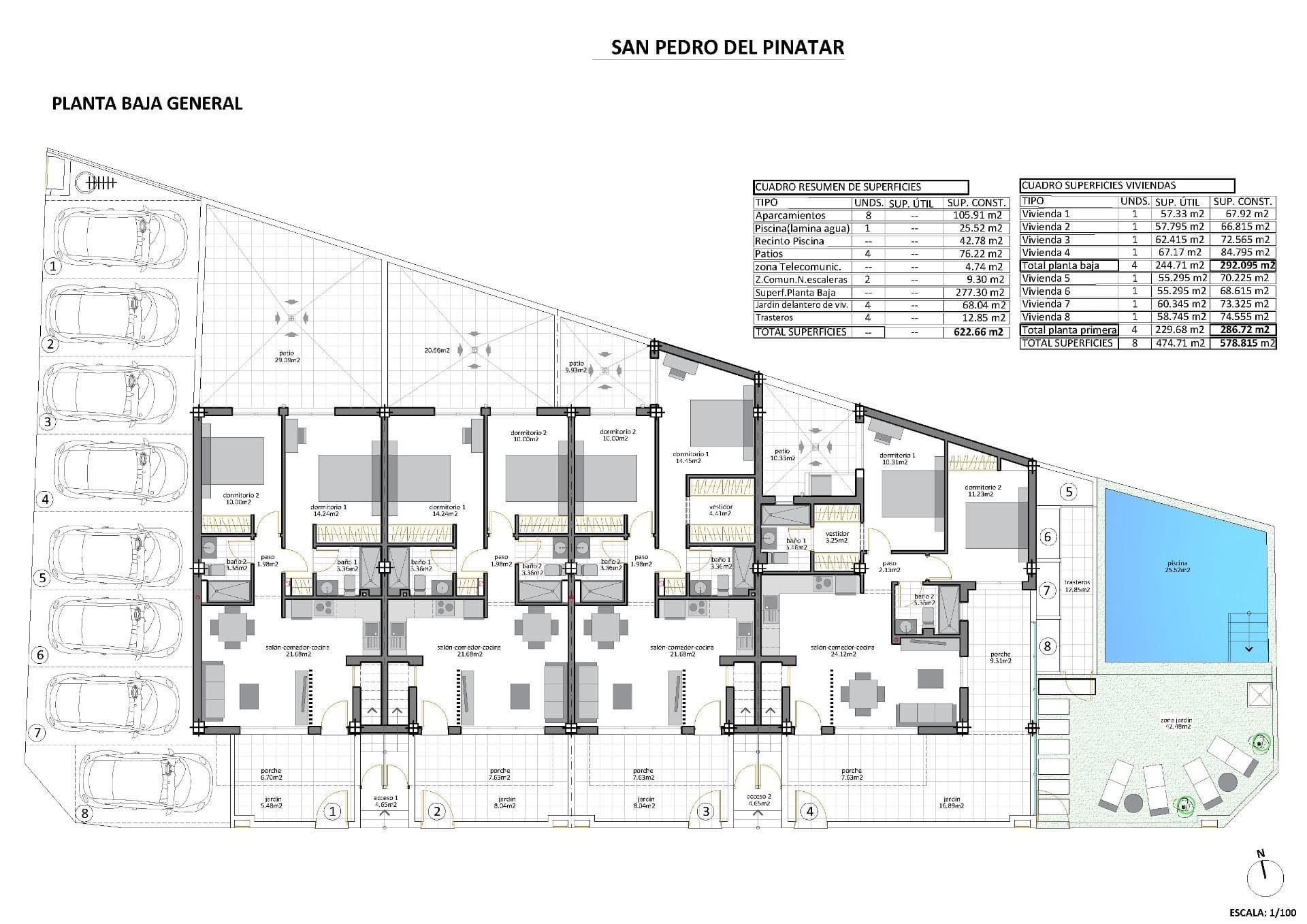 Neubau-Dachgeschoss-Wohnung nur einen kurzen Spaziergang vom Strand entfernt in San Pedro  Vorschau 6