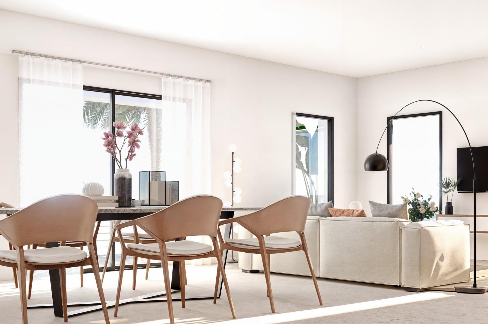 Neubau einer 3-Schlafzimmer-Villa mit Meerblick in Finestrat-Benidorm Exklusive Wohnanlage Vorschau 5