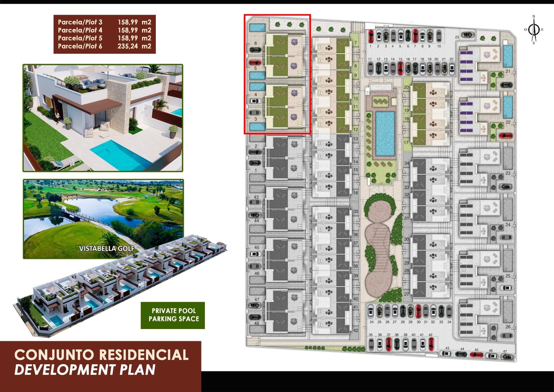 Neubau einer Doppelhaushälfte mit 2 Schlafzimmern im Golf Resort, Orihuela Exklusive Wohna Vorschau 5