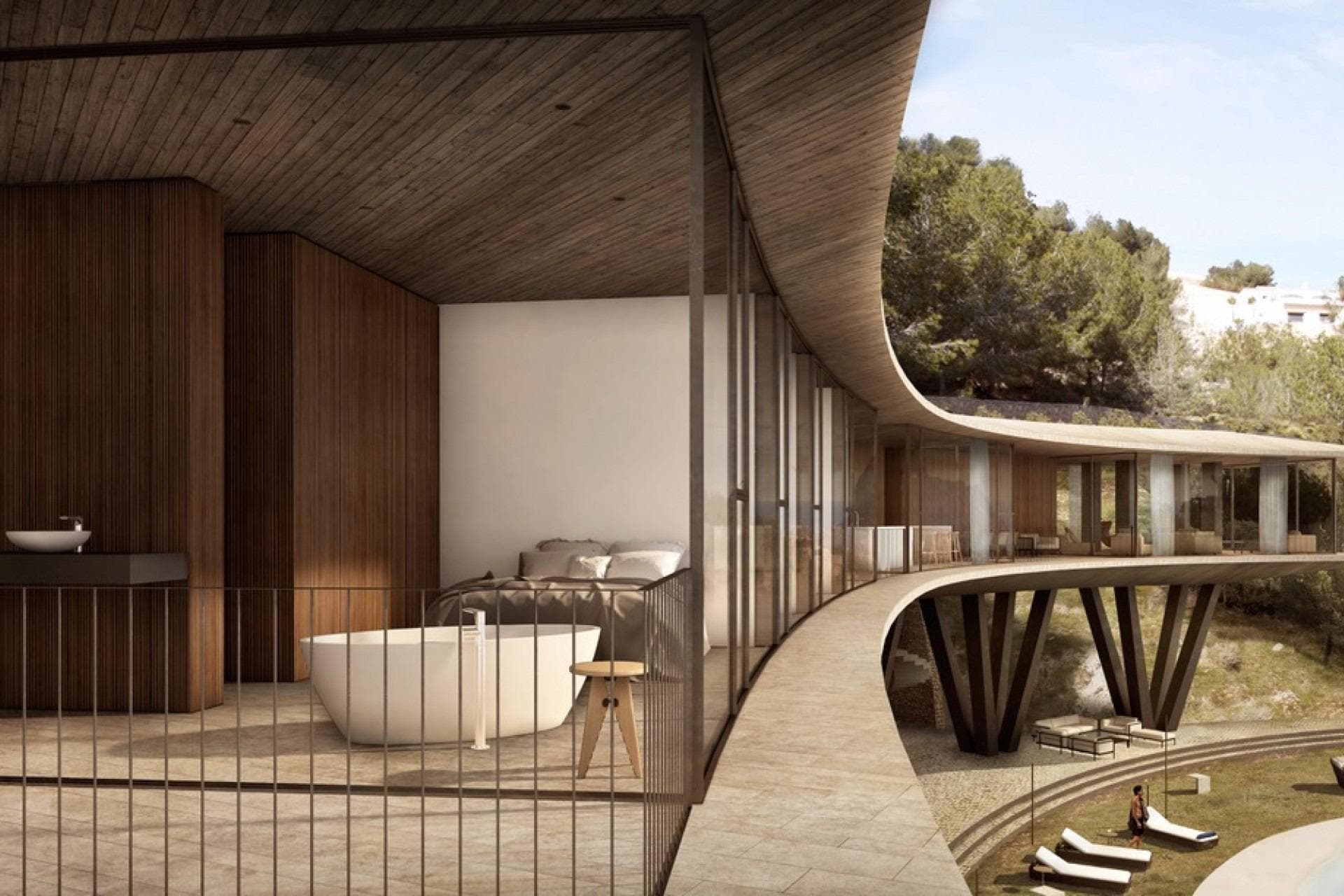 4-Schlafzimmer-Luxus-Villa mit Meerblick in Benissa Costa zu verkaufen Exklusive Villa in  Vorschau 5