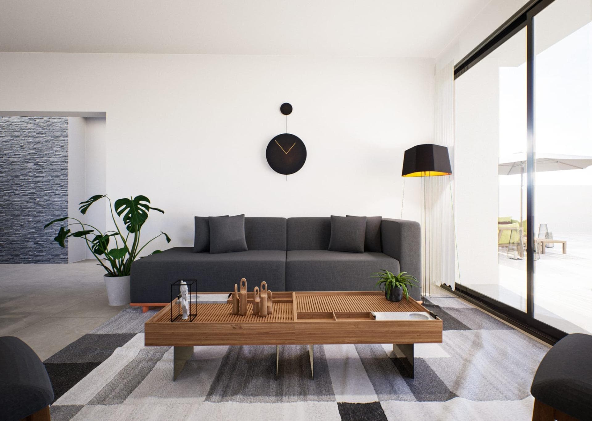 Villa im Ibiza-Stil mit 3 Schlafzimmern auf einer Ebene zu verkaufen in Fortuna(Murcia) Ex Vorschau 4