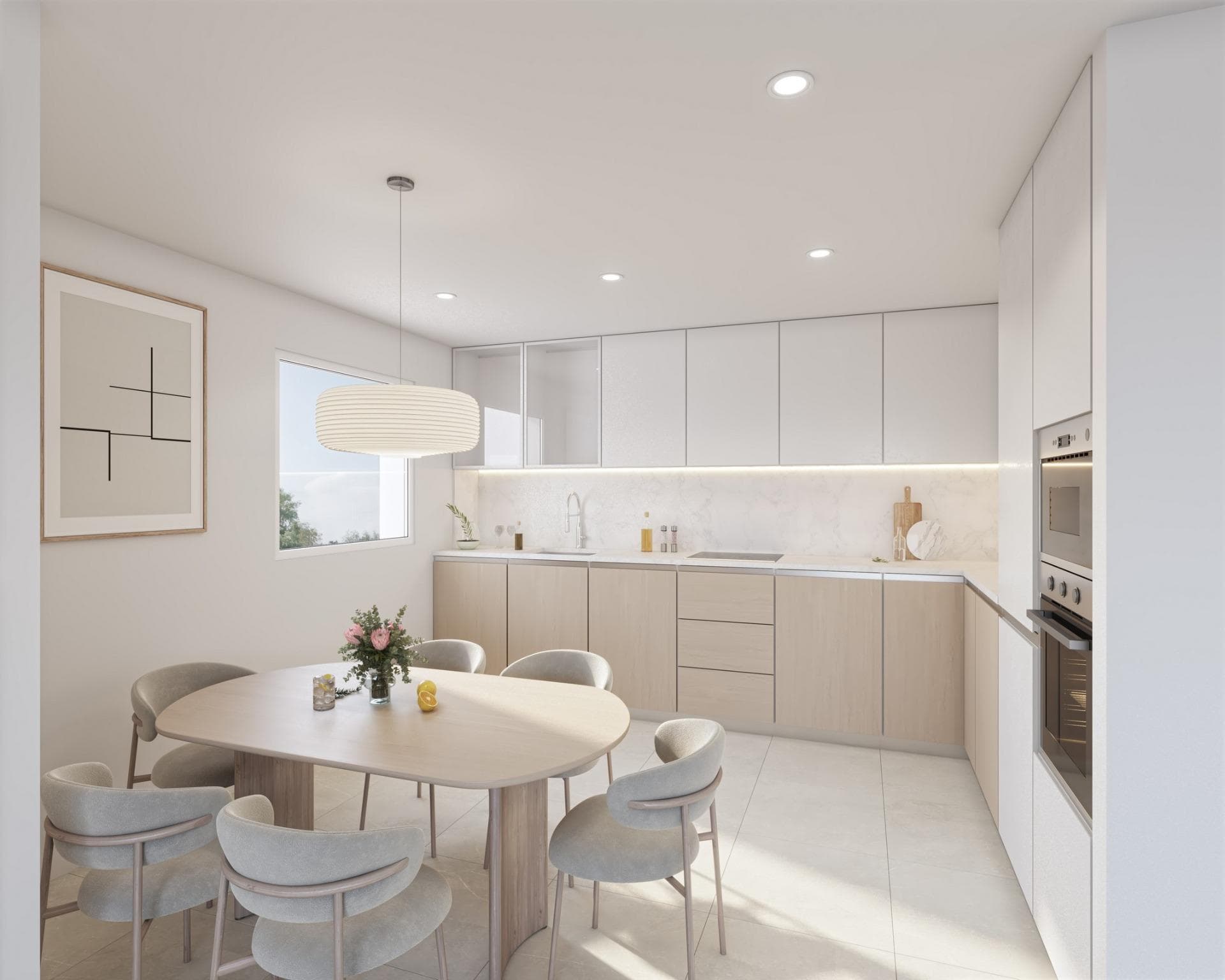 2-Zimmer-Dachgeschoss-Wohnung in Pilar de la Horadada mit privatem Pool Moderne Wohnungen  Vorschau 4