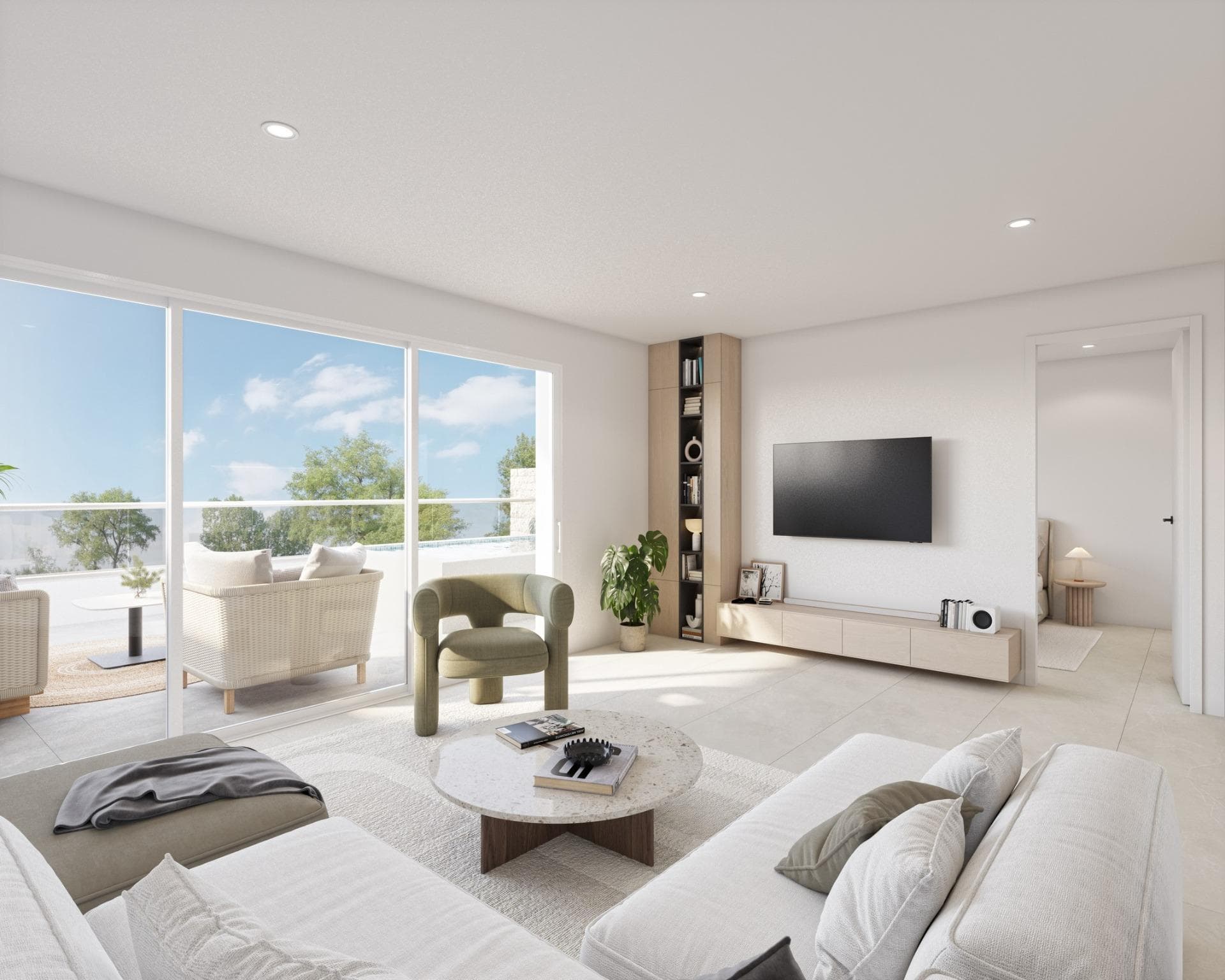 3 Schlafzimmer Stadthaus mit privatem Pool zu verkaufen in Pilar de la Horadada (Alicante) Vorschau 2