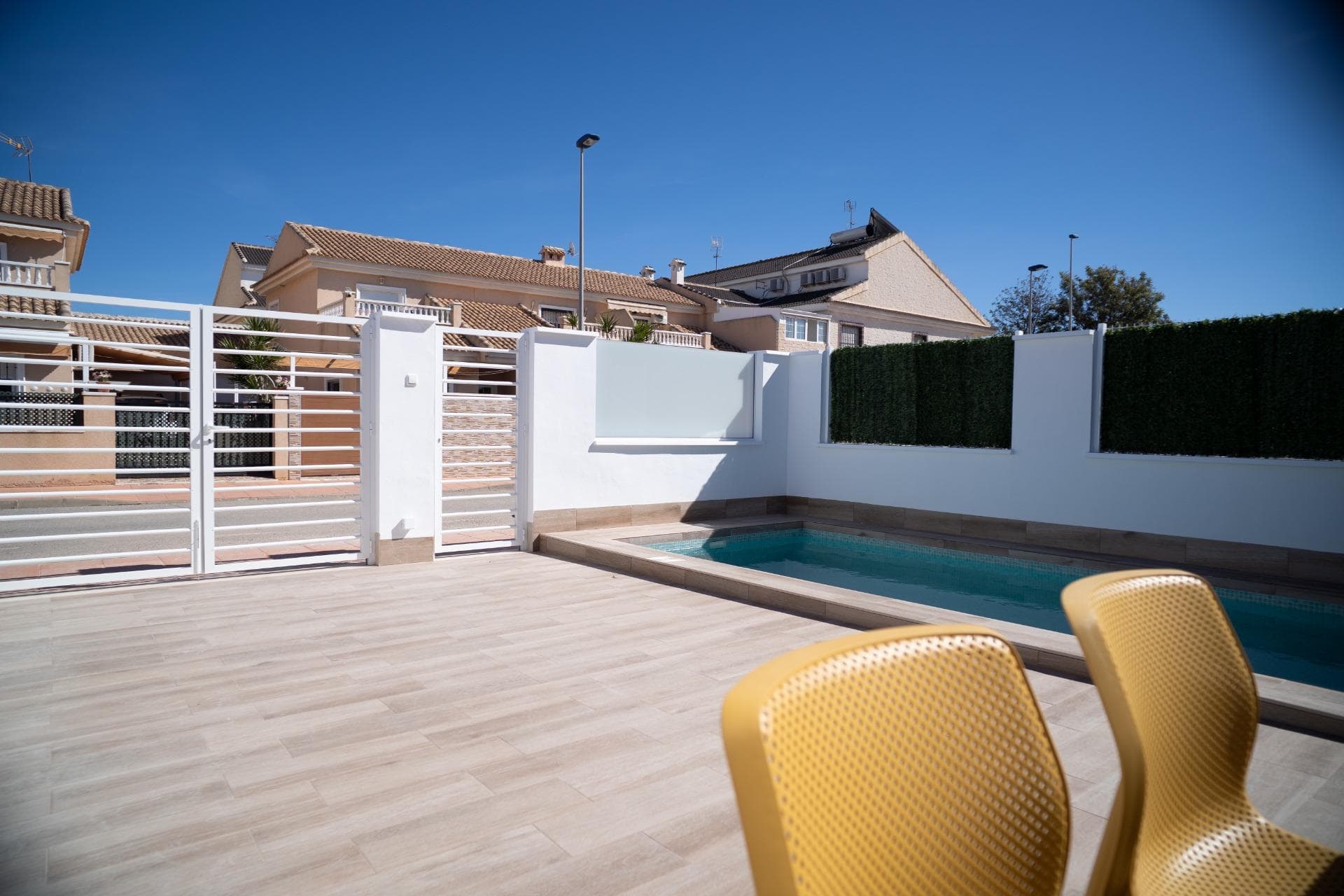 Neubau-Villa mit 2 Schlafzimmern, privatem Pool und Dachterrasse in San Javier zu verkaufe Vorschau 4