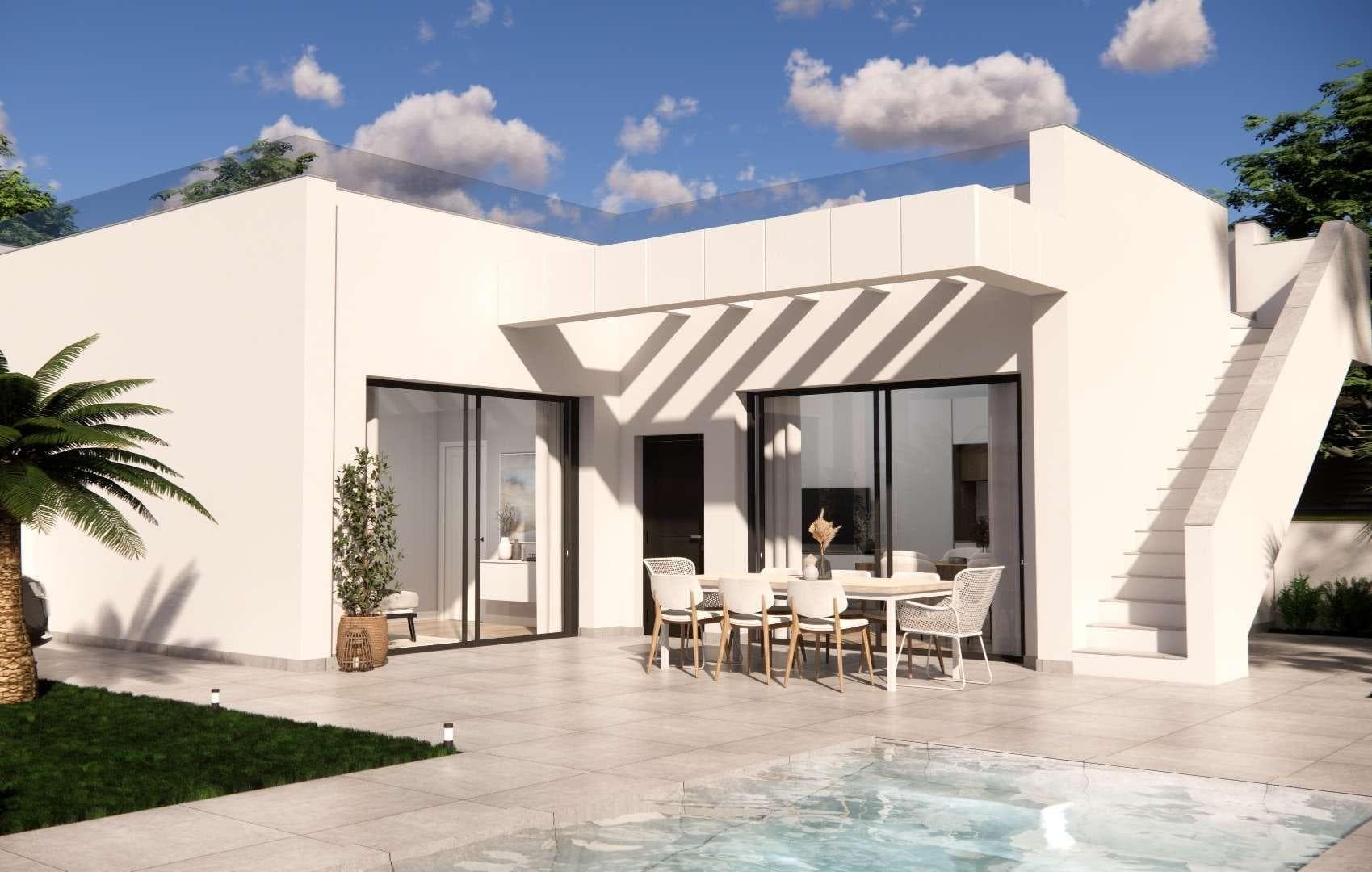 Villa mit 3 Schlafzimmern auf einer Ebene zu verkaufen in Ciudad Quesada Das Anwesen ist a