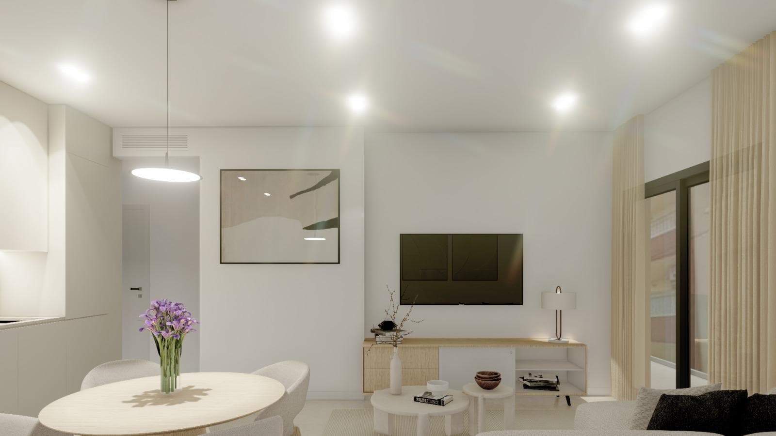 1 Schlafzimmer Penthouse in Strandnähe zu verkaufen in Guardamar del Segura Dieses neu geb Vorschau 4