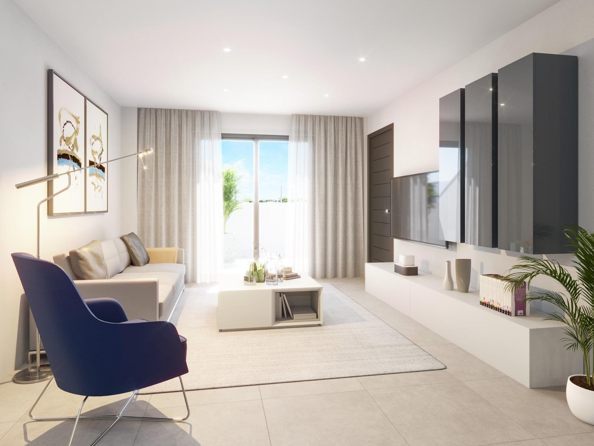 Neuer Bungalow mit 3 Schlafzimmern und eigener Sonnenterrasse in San Pedro del Pinatar Med Vorschau 3