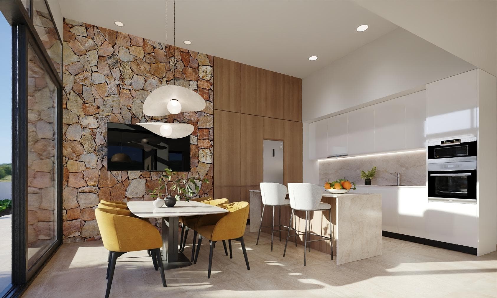 Villa auf einer Etage mit Solarium und privatem Pool im Golf Resort, Murcia Vorschau 3