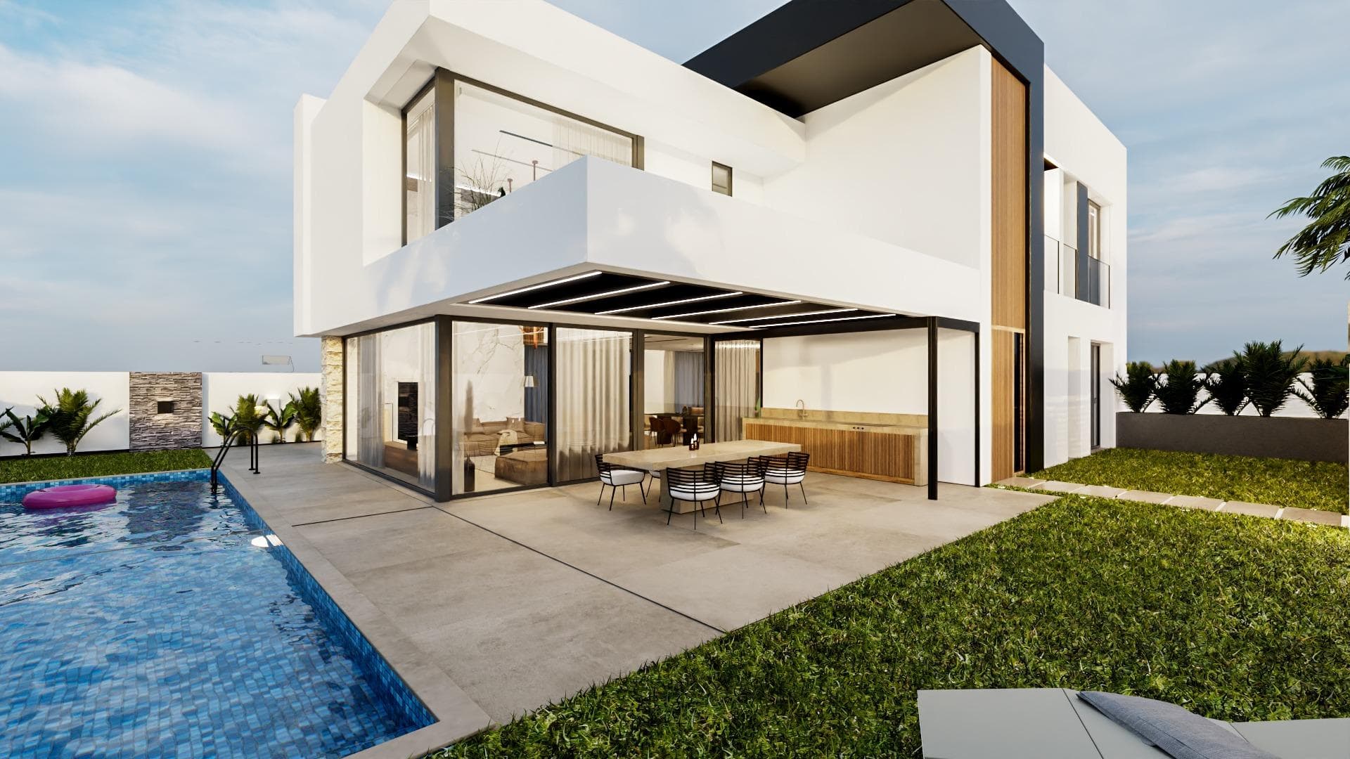 Luxuriöse Villa mit 4 Schlafzimmern zu verkaufen in La Zenia, Orihuela Costa Exklusives Wo