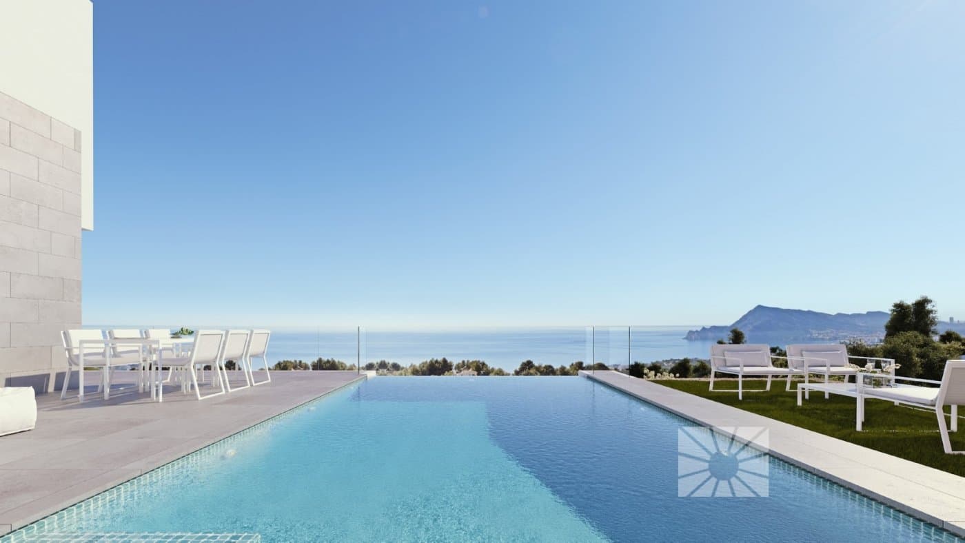 Luxuriöse Villa mit 4 Schlafzimmern und atemberaubendem Meerblick in Altea Vorschau 3