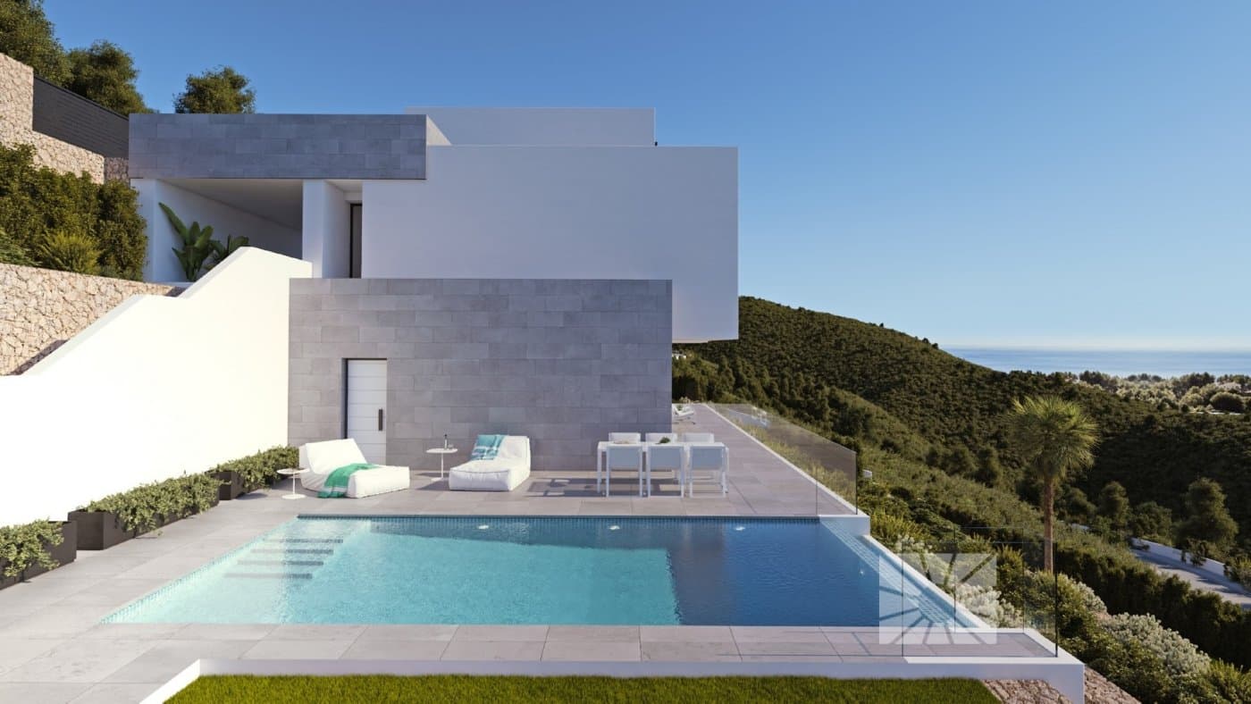 Luxuriöse Villa mit 4 Schlafzimmern und atemberaubendem Meerblick in Altea Vorschau 4