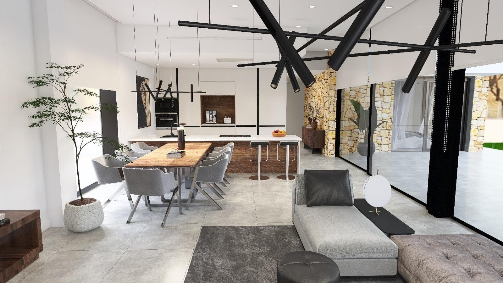 Neugebaute Villa mit 3 Schlafzimmern in Pinoso(Alicante) Villa auf einer Etage mit 3 Schla Vorschau 3