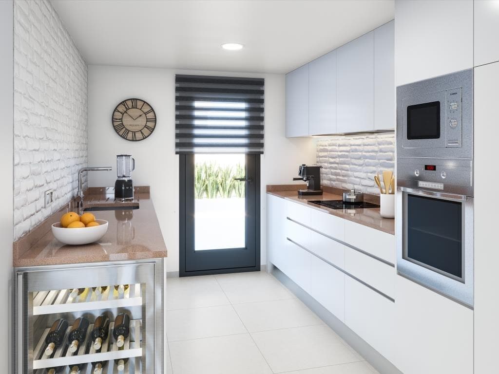 Doppelhaushälfte mit 3 Schlafzimmern, privatem Pool und Solarium in San Fulgencio (Alicant Vorschau 4