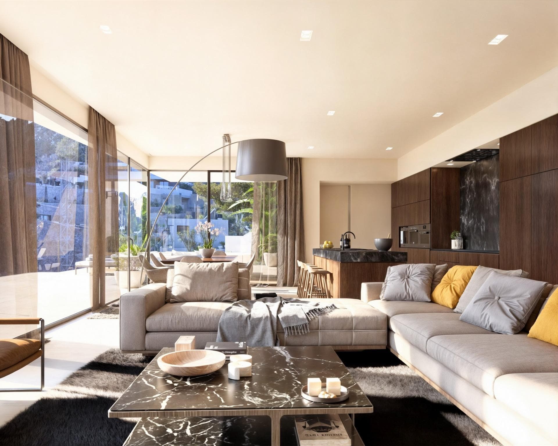 Luxuriöse Villa mit 4 Schlafzimmern, Infinity-Pool und atemberaubendem Meerblick in Beniss Vorschau 3