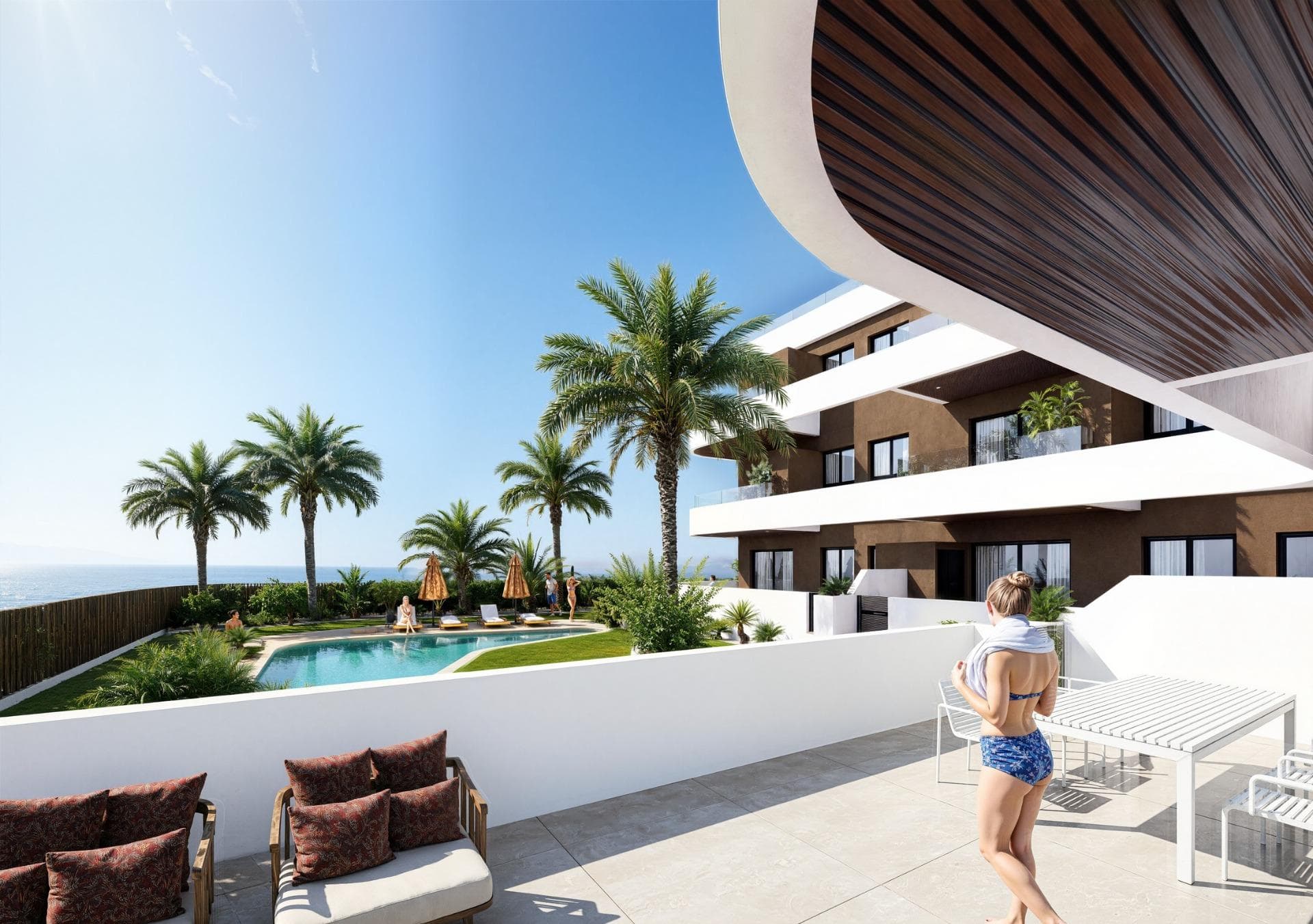 3-Zimmer-Wohnung in einer neuen Wohnanlage in Guardamar del Segura zu verkaufen