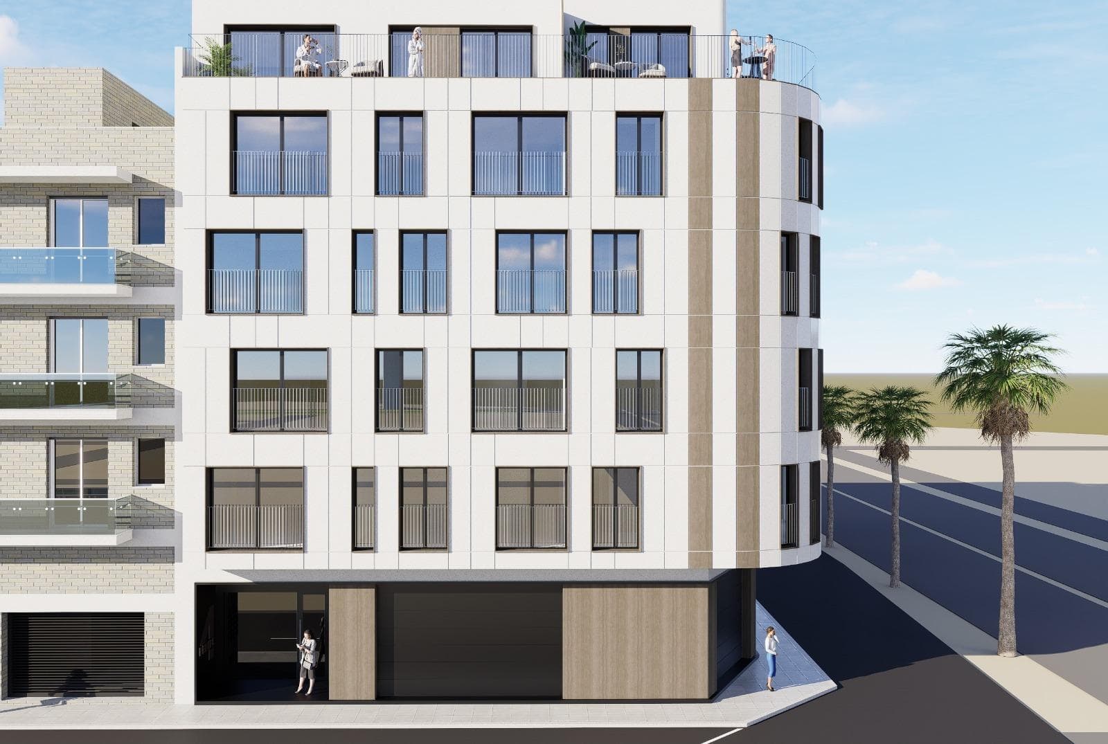 1-Zimmer-Wohnung nur wenige Gehminuten vom Strand El Acequion entfernt in Torrevieja zu ve