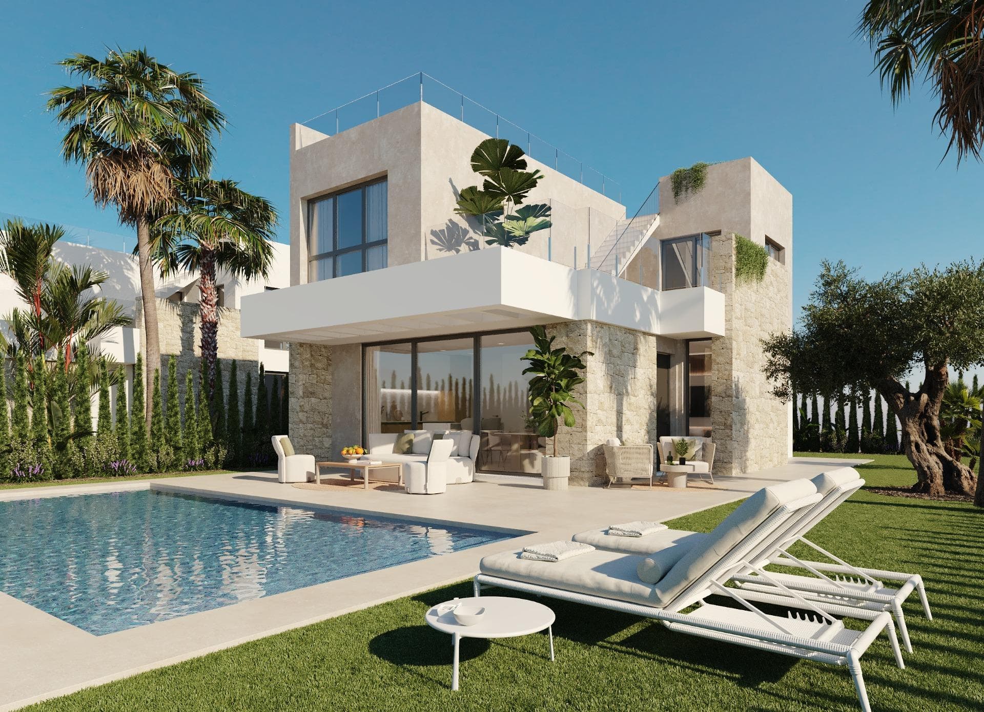 5-Zimmer-Villa mit privatem Pool und Meerblick in Finestrat, Alicante, zu verkaufen Diese 
