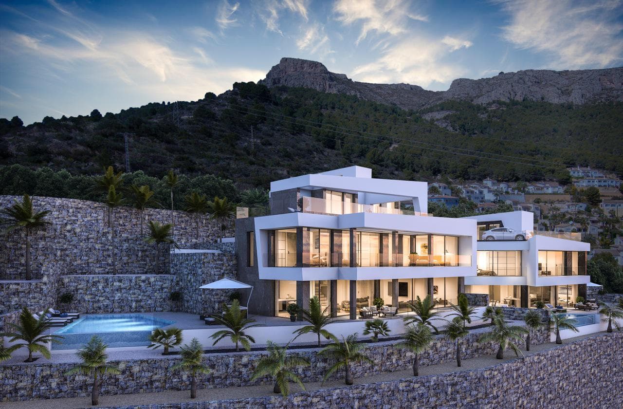Luxuriöse Villa mit 4 Schlafzimmern, privatem Pool und spektakulärem Meerblick in Calpe Da Vorschau 2